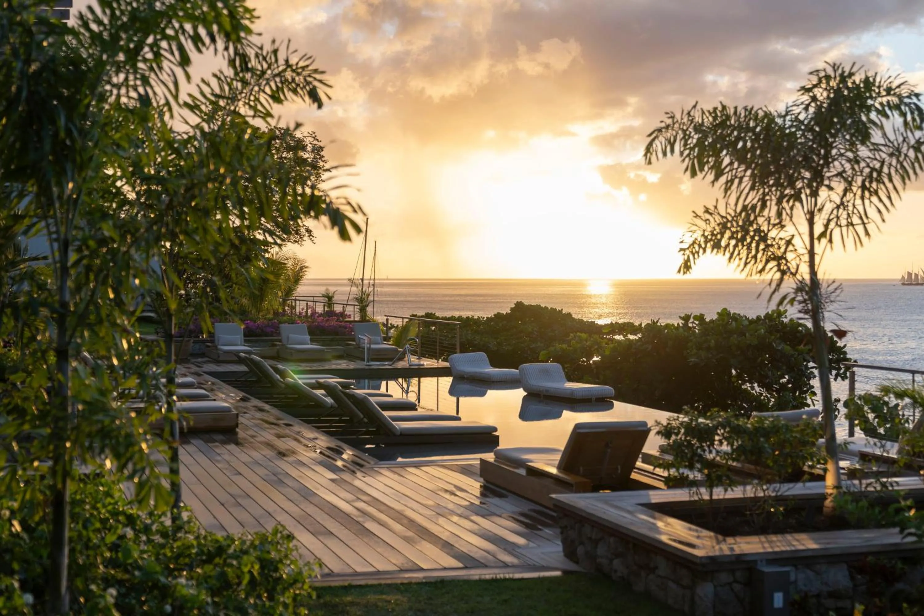 Seating area in Sugar Beach, A Viceroy Resort