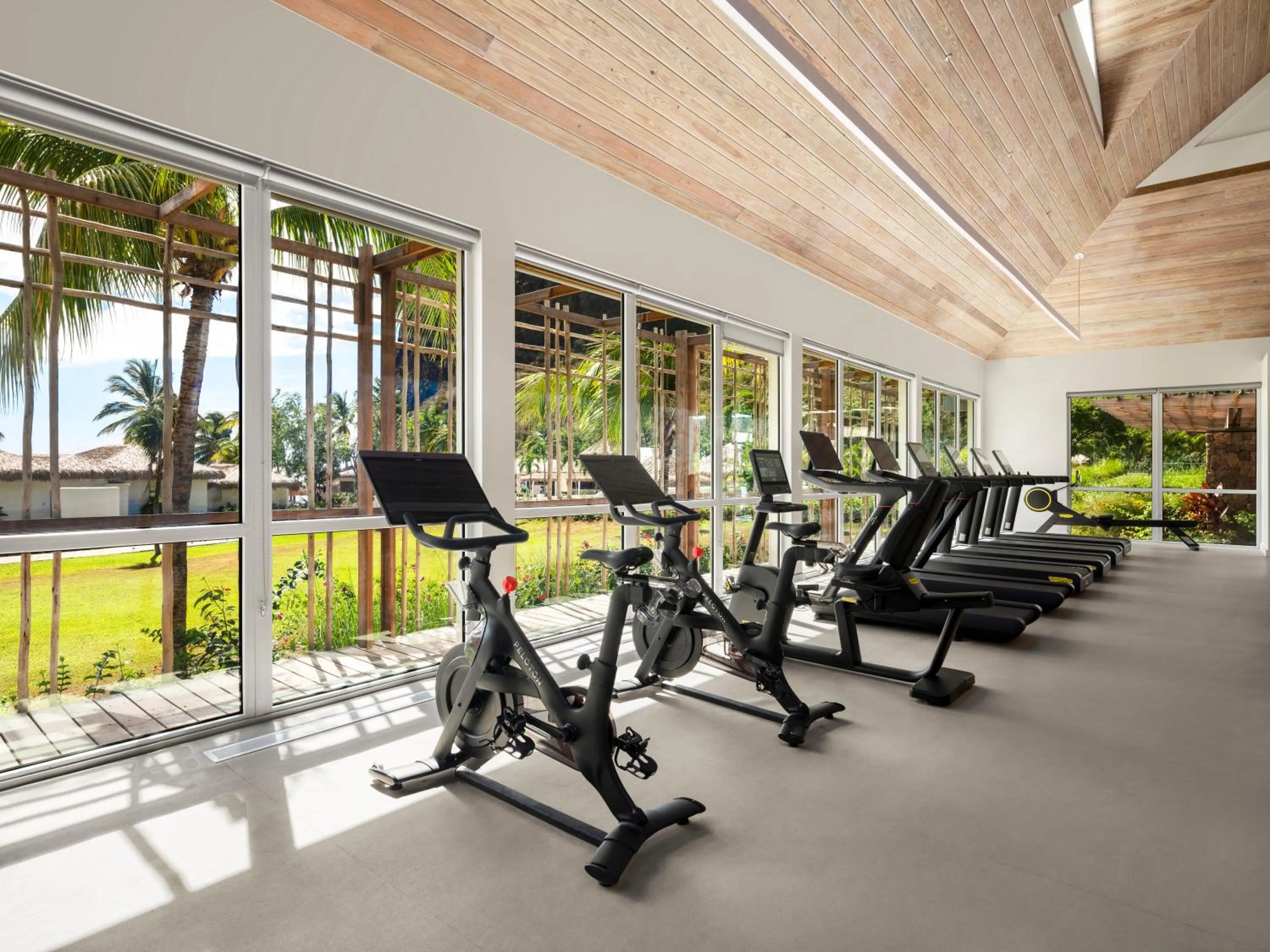 Fitness centre/facilities in Sugar Beach, A Viceroy Resort