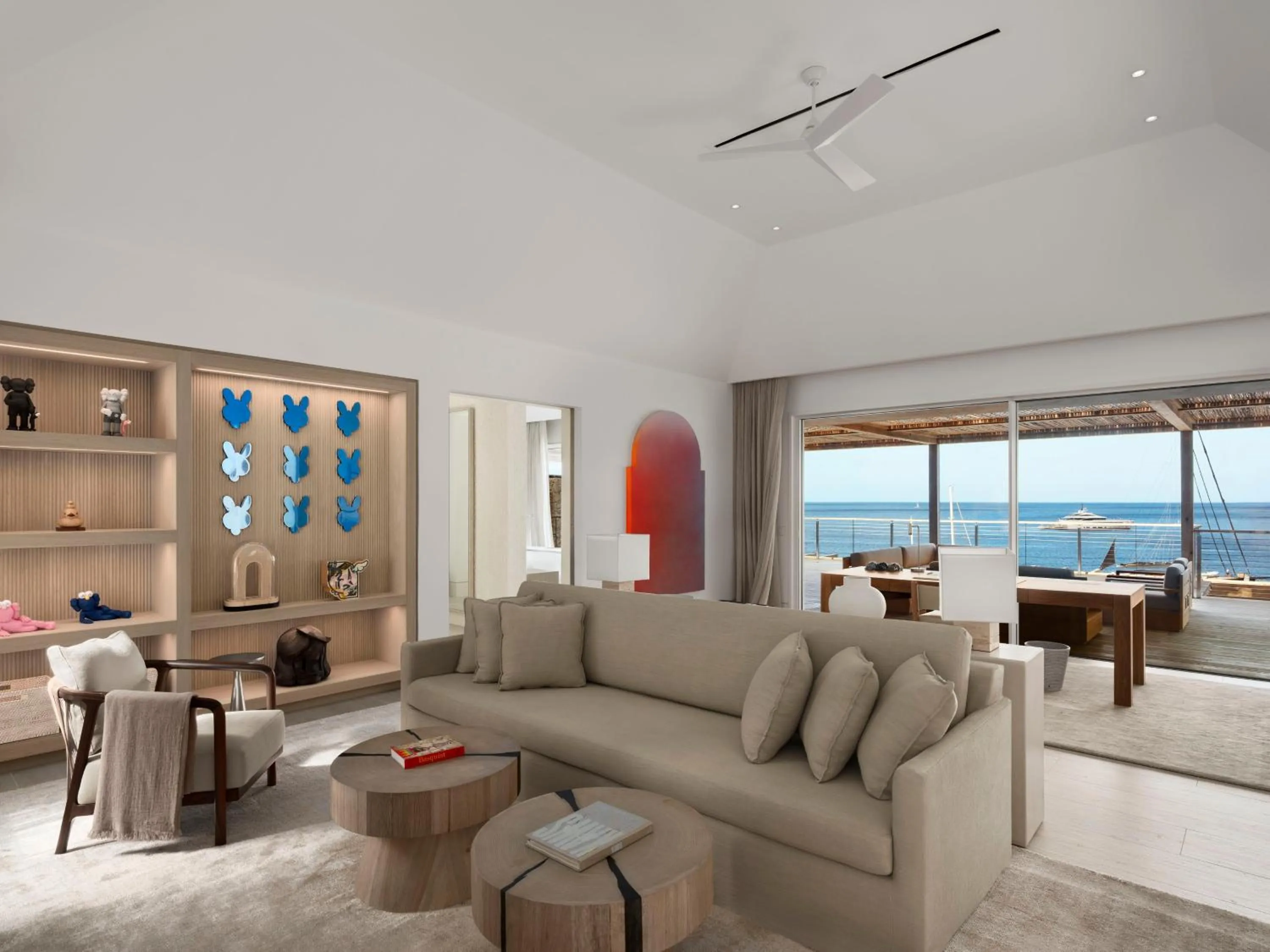 Living room in Sugar Beach, A Viceroy Resort