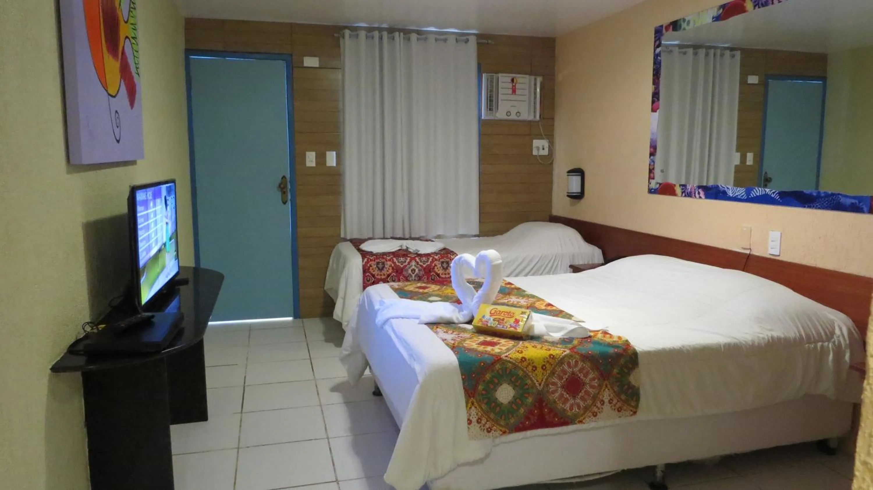 Photo of the whole room, Bed in Beira Mar Porto de Galinhas Hotel