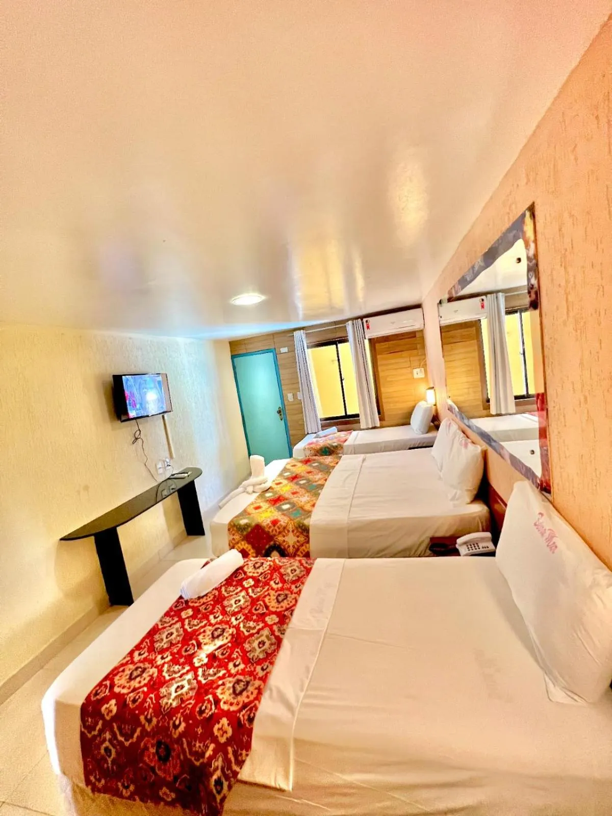 Photo of the whole room, Bed in Beira Mar Porto de Galinhas Hotel