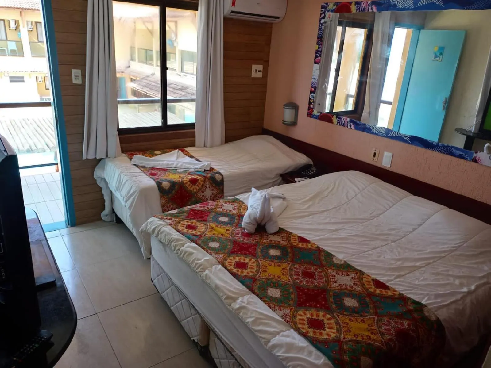 Photo of the whole room, Bed in Beira Mar Porto de Galinhas Hotel