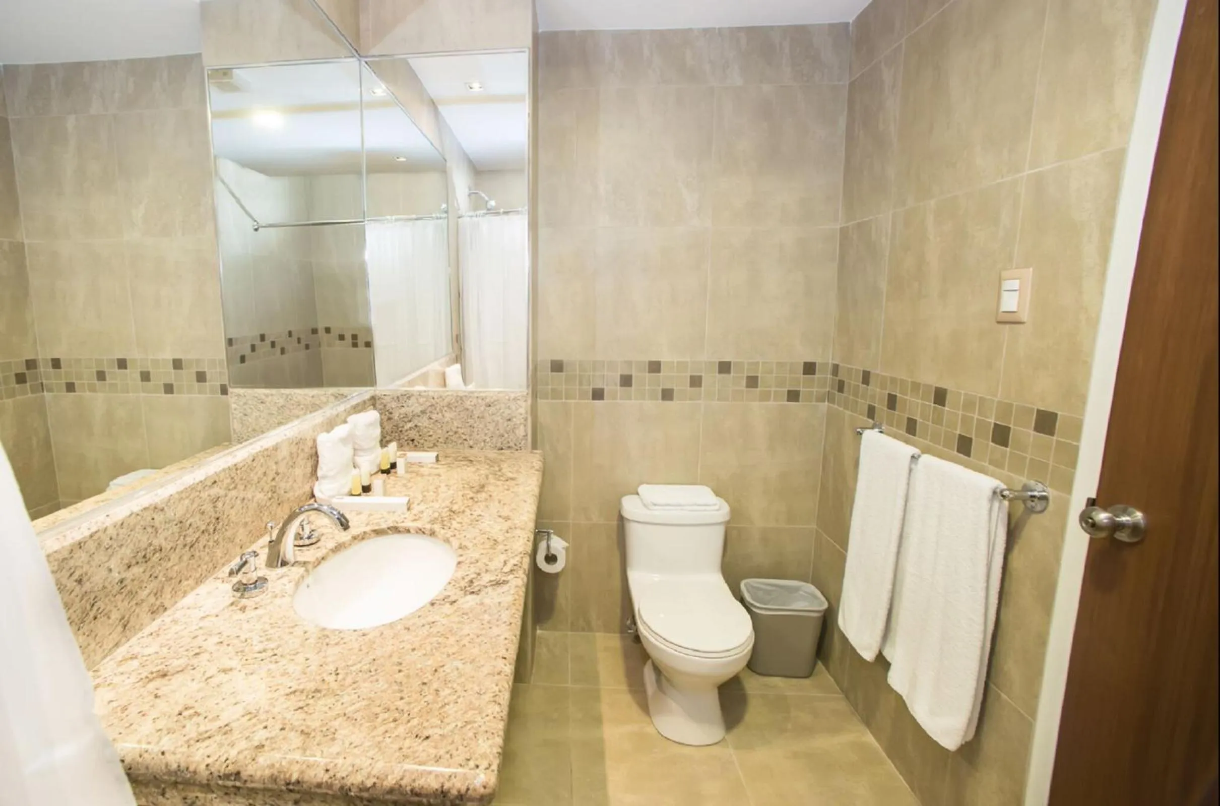 Bathroom in Hotel Marcelius