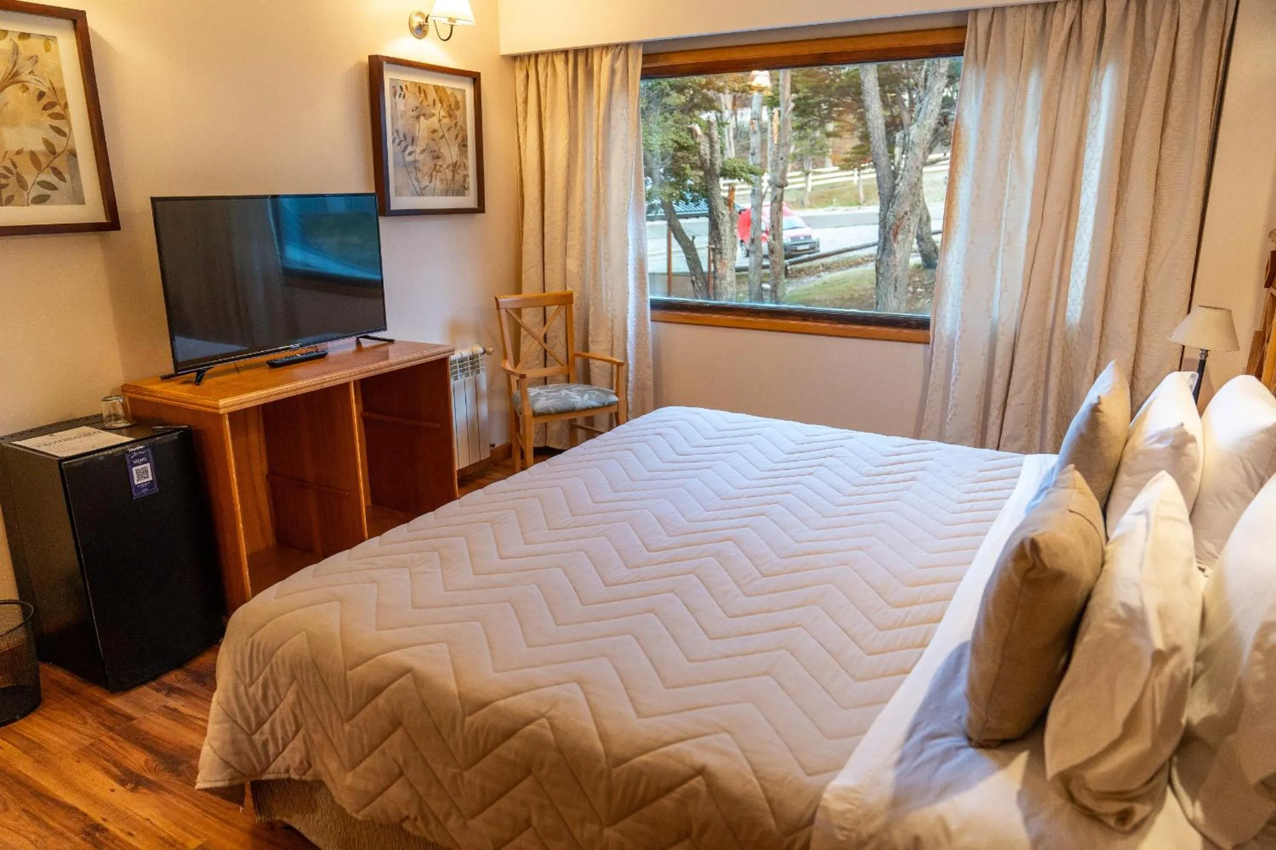 Bed in Altos Ushuaia Hotel & Resto