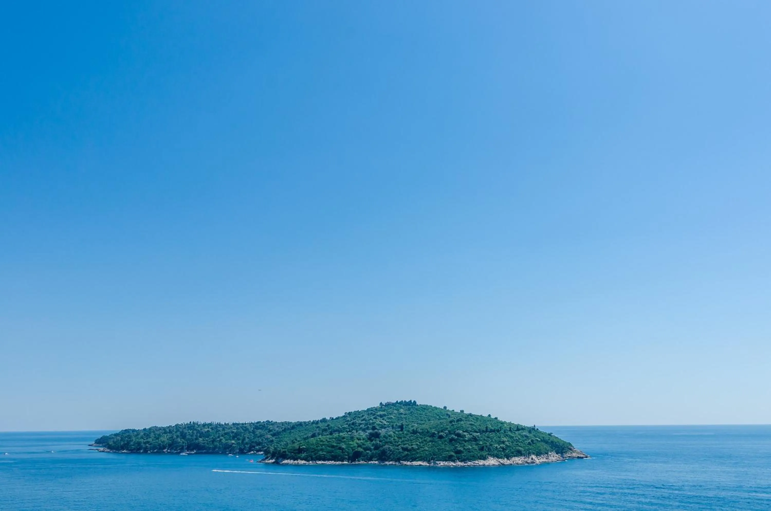 Sea view in Apartments Lazarin