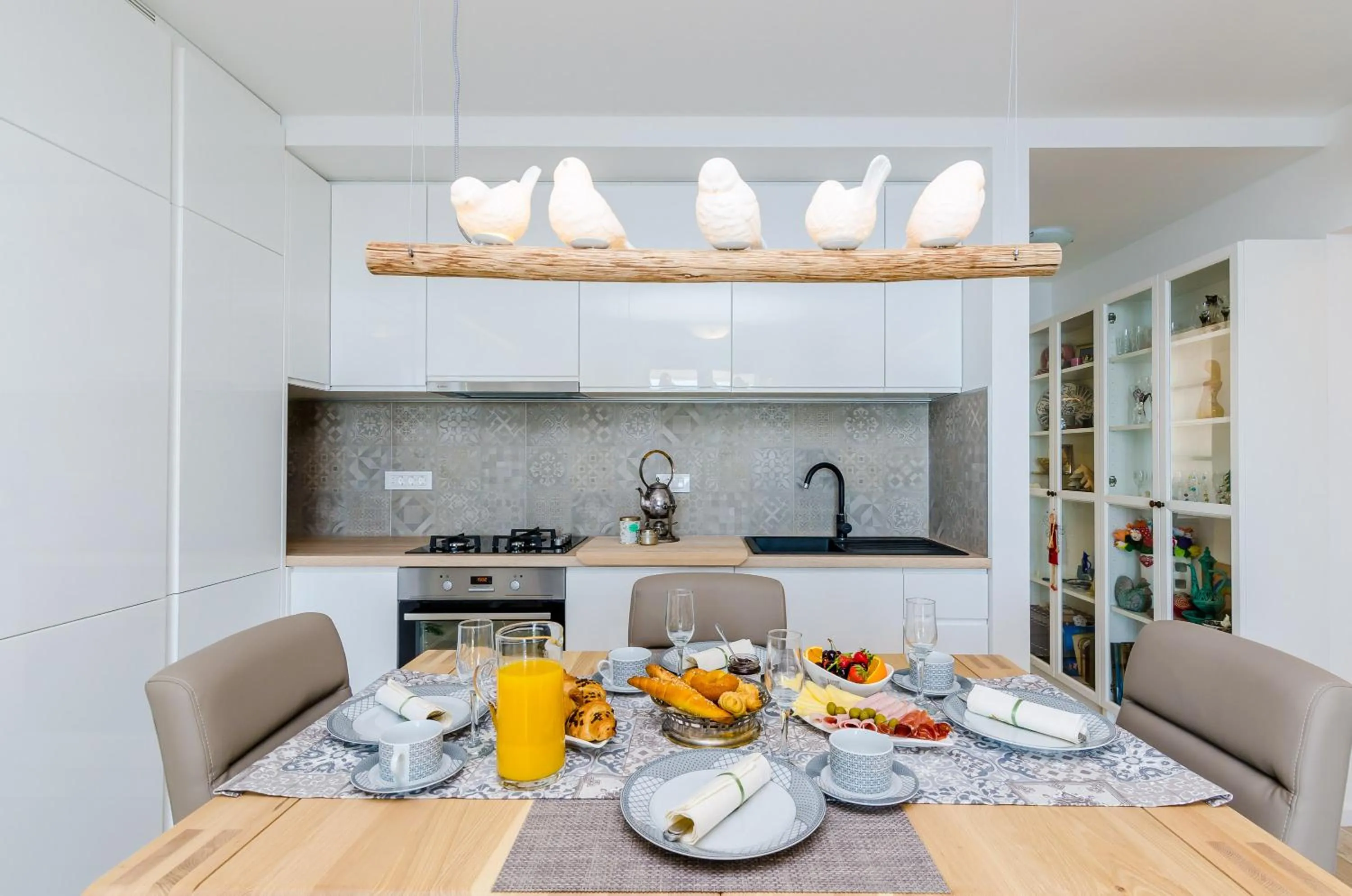 Kitchen or kitchenette in Apartments Lazarin