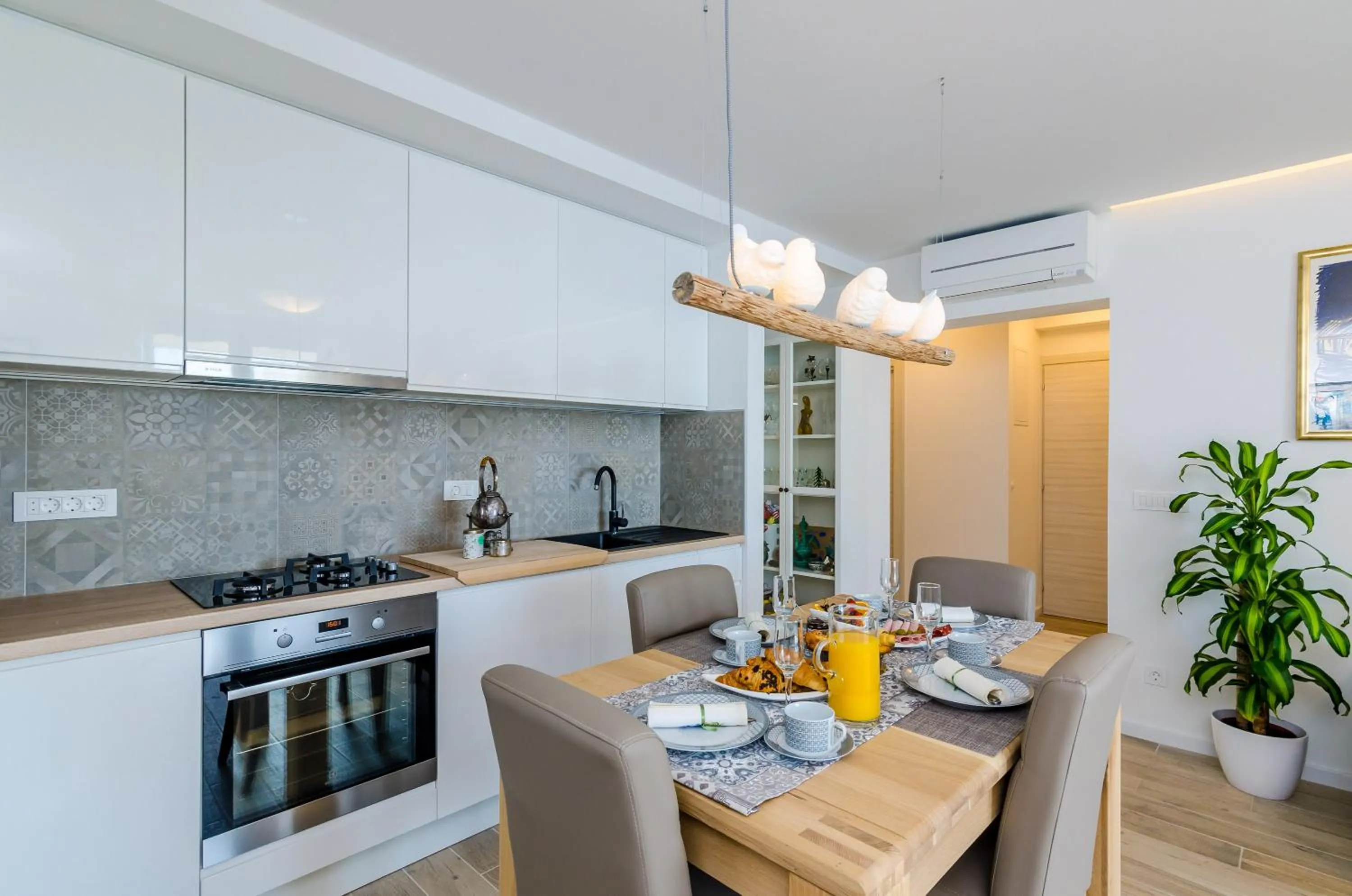 Kitchen or kitchenette in Apartments Lazarin