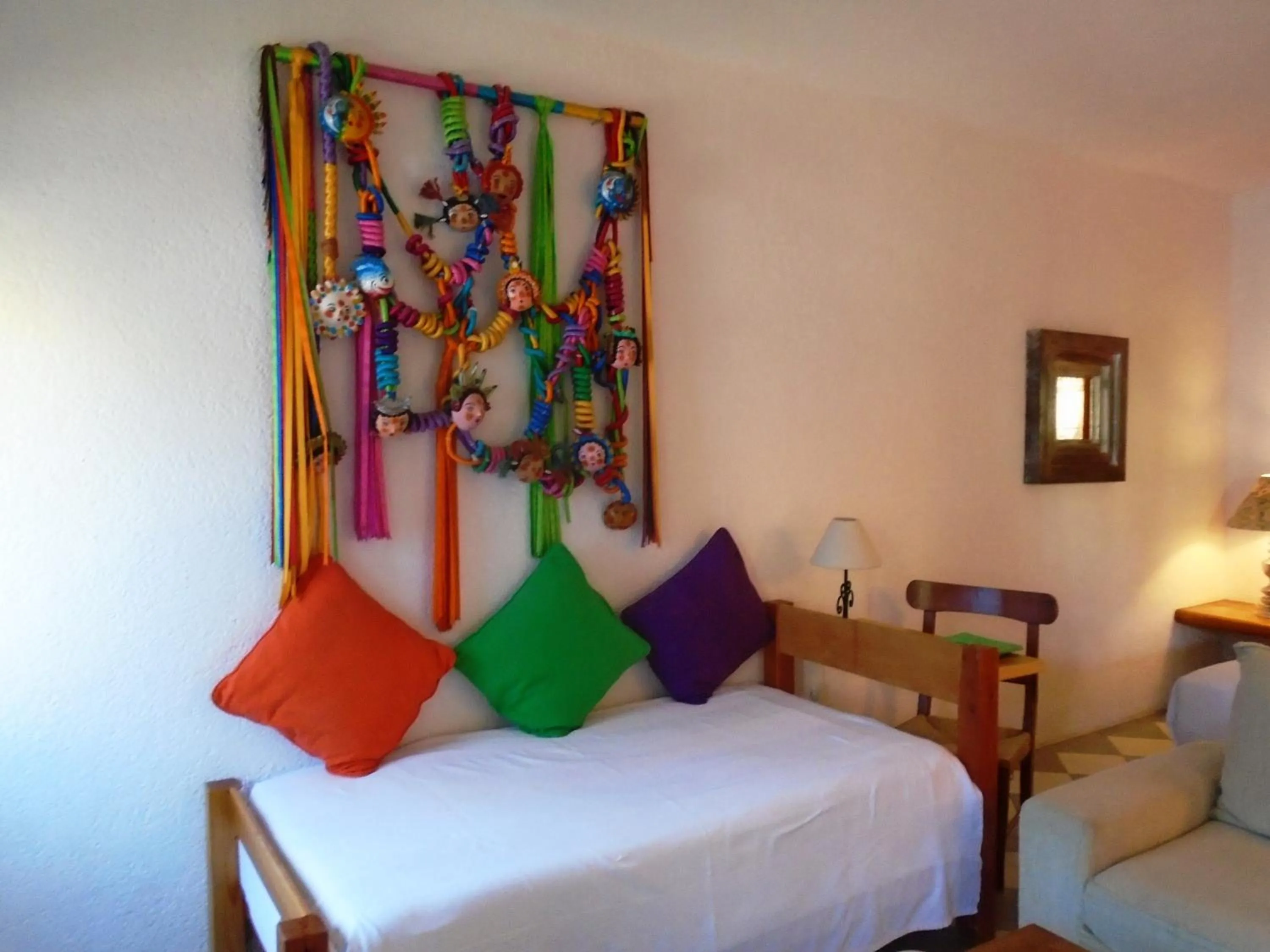 Living room, Bed in Casa Natalia Boutique Hotel Adults Only