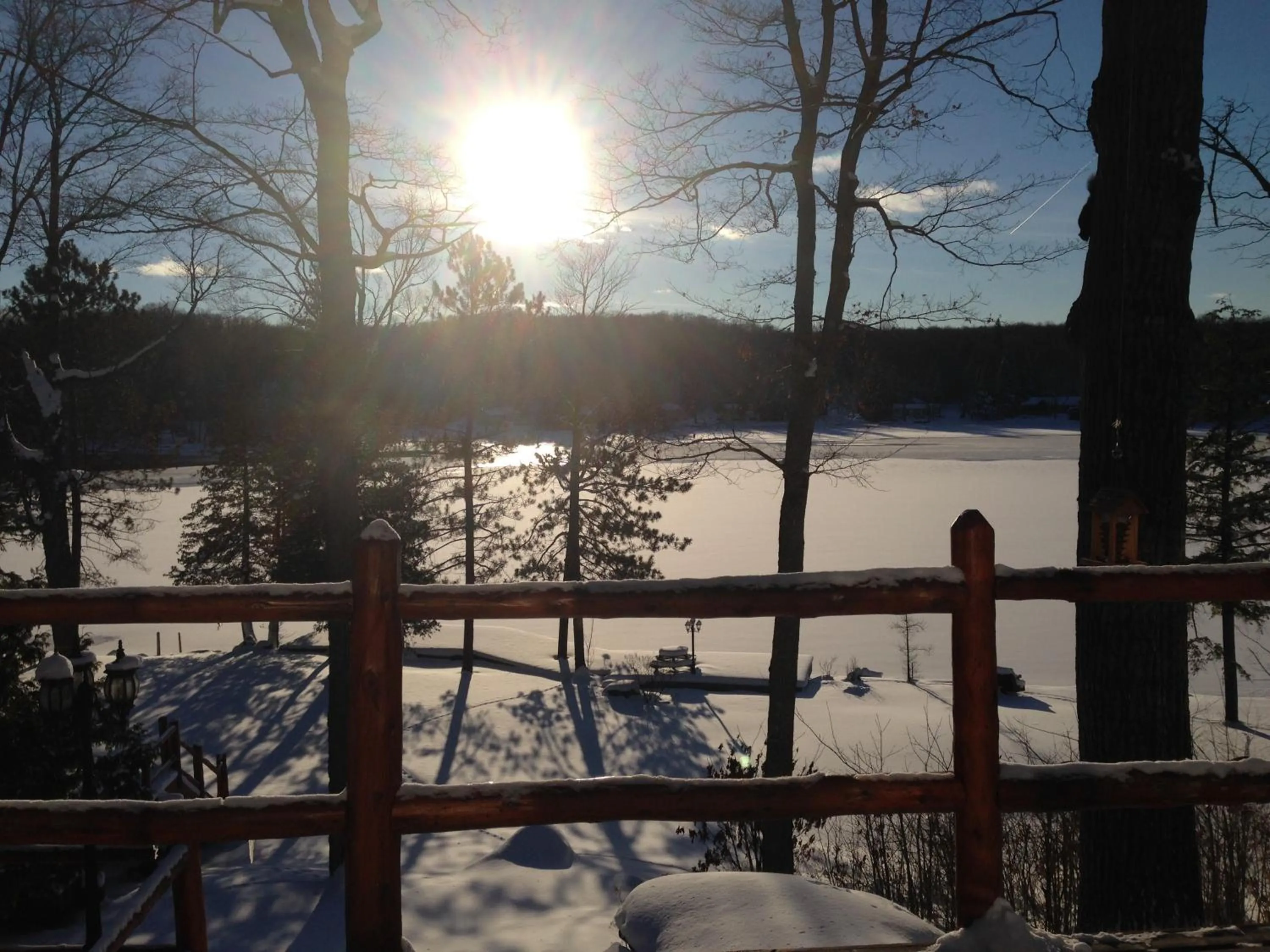 Winter in Heather Lodge