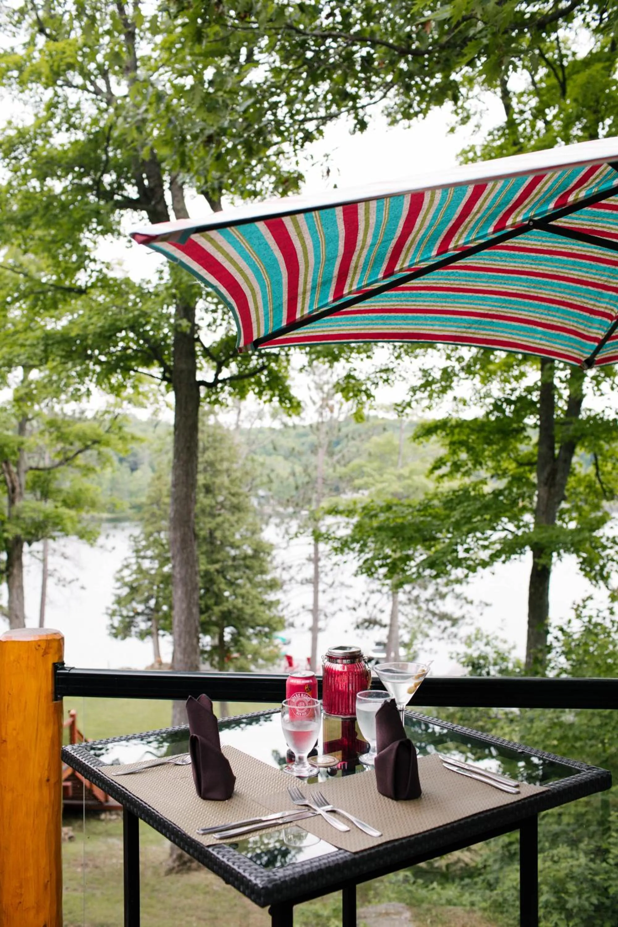 Patio in Heather Lodge
