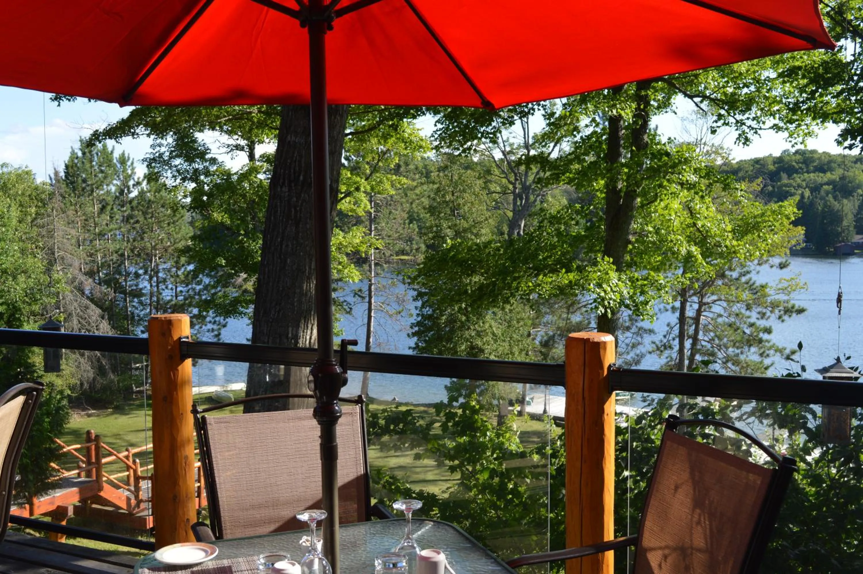 Patio in Heather Lodge