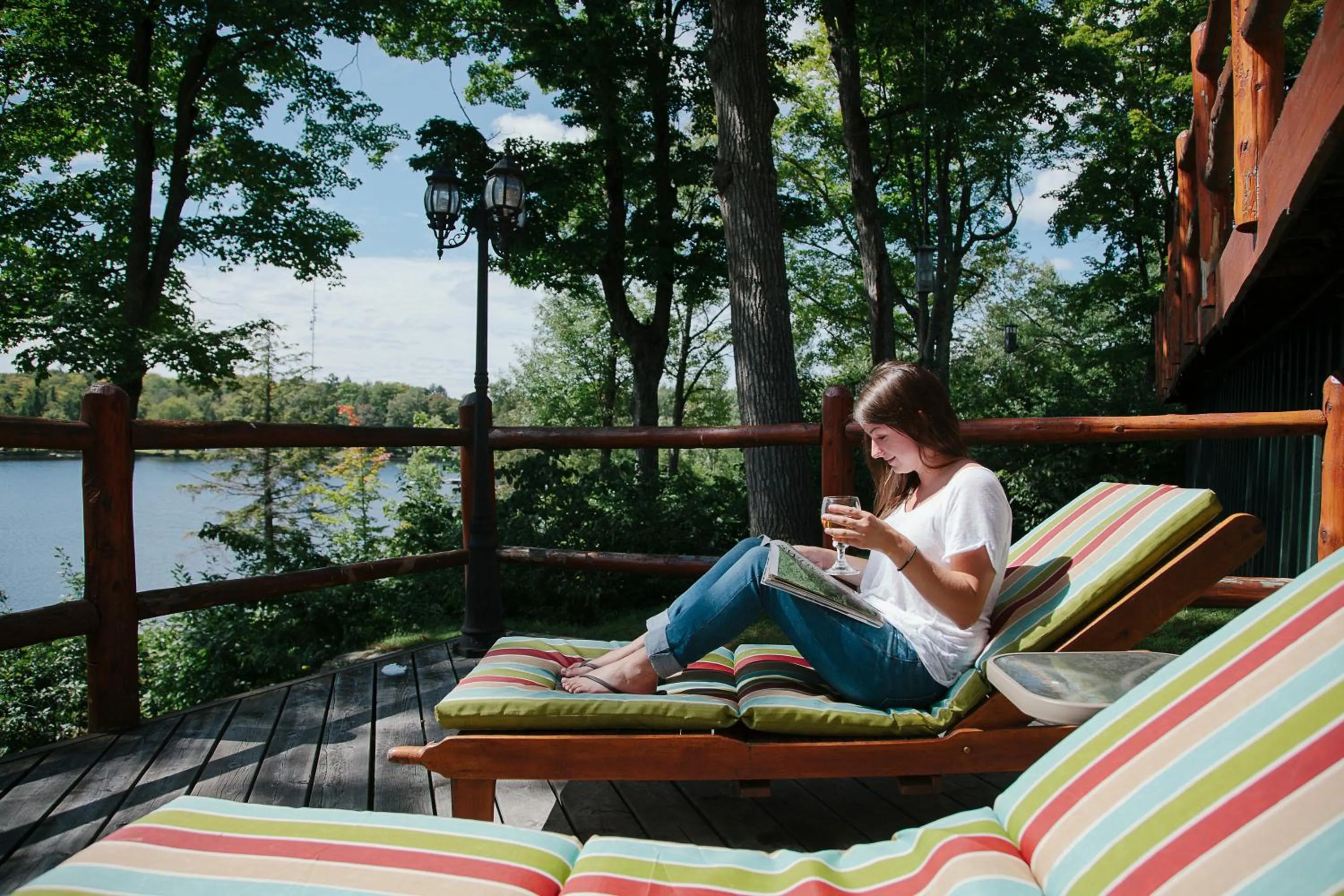 Patio in Heather Lodge