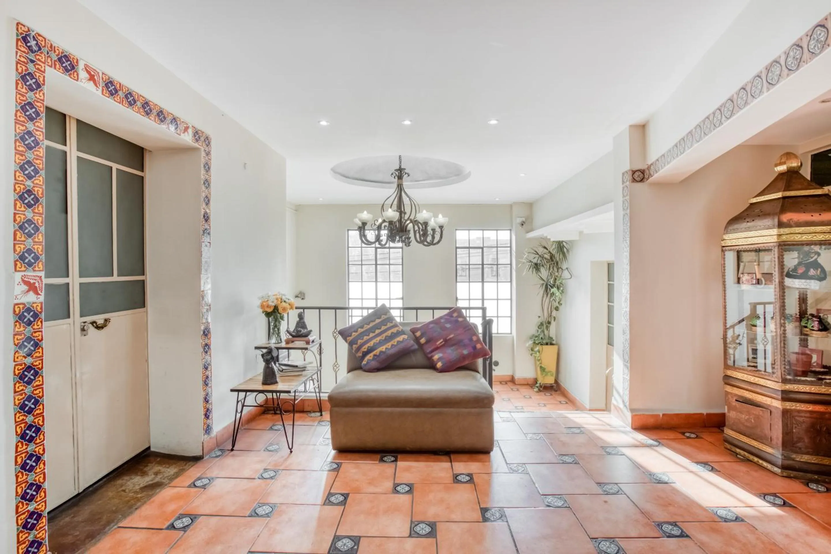Lobby or reception, Seating Area in Capital O El Andariego, Oaxaca