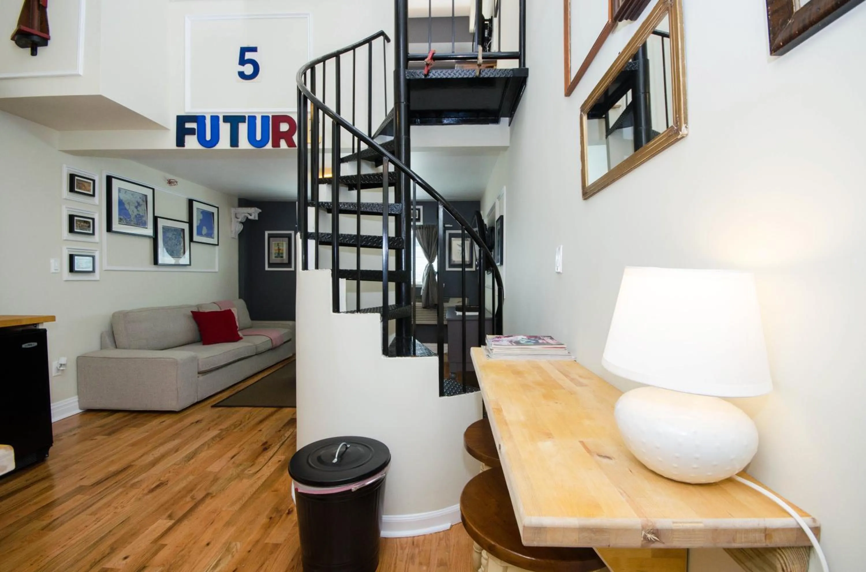 Living room in The Box House Hotel