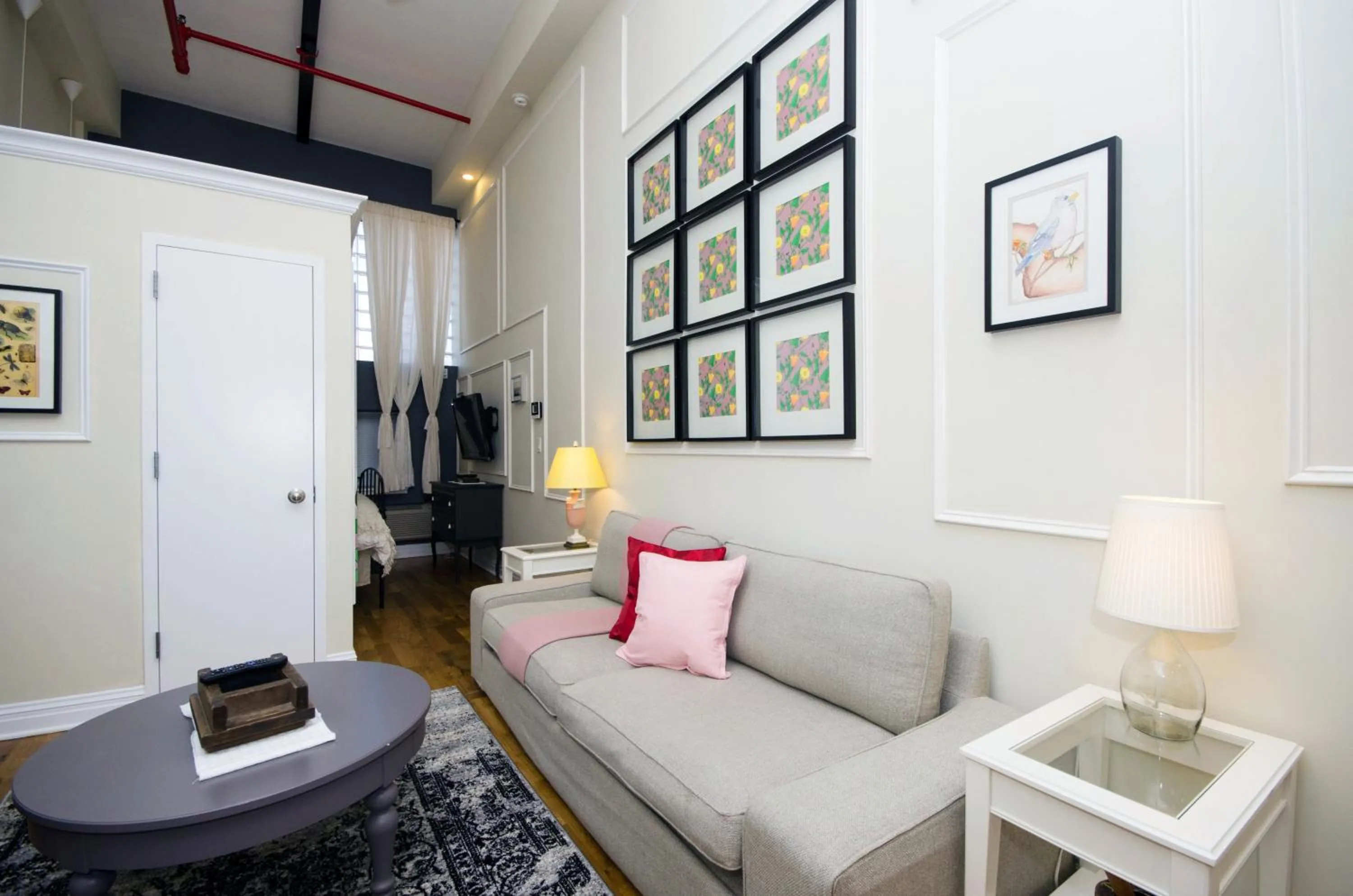 Living room in The Box House Hotel