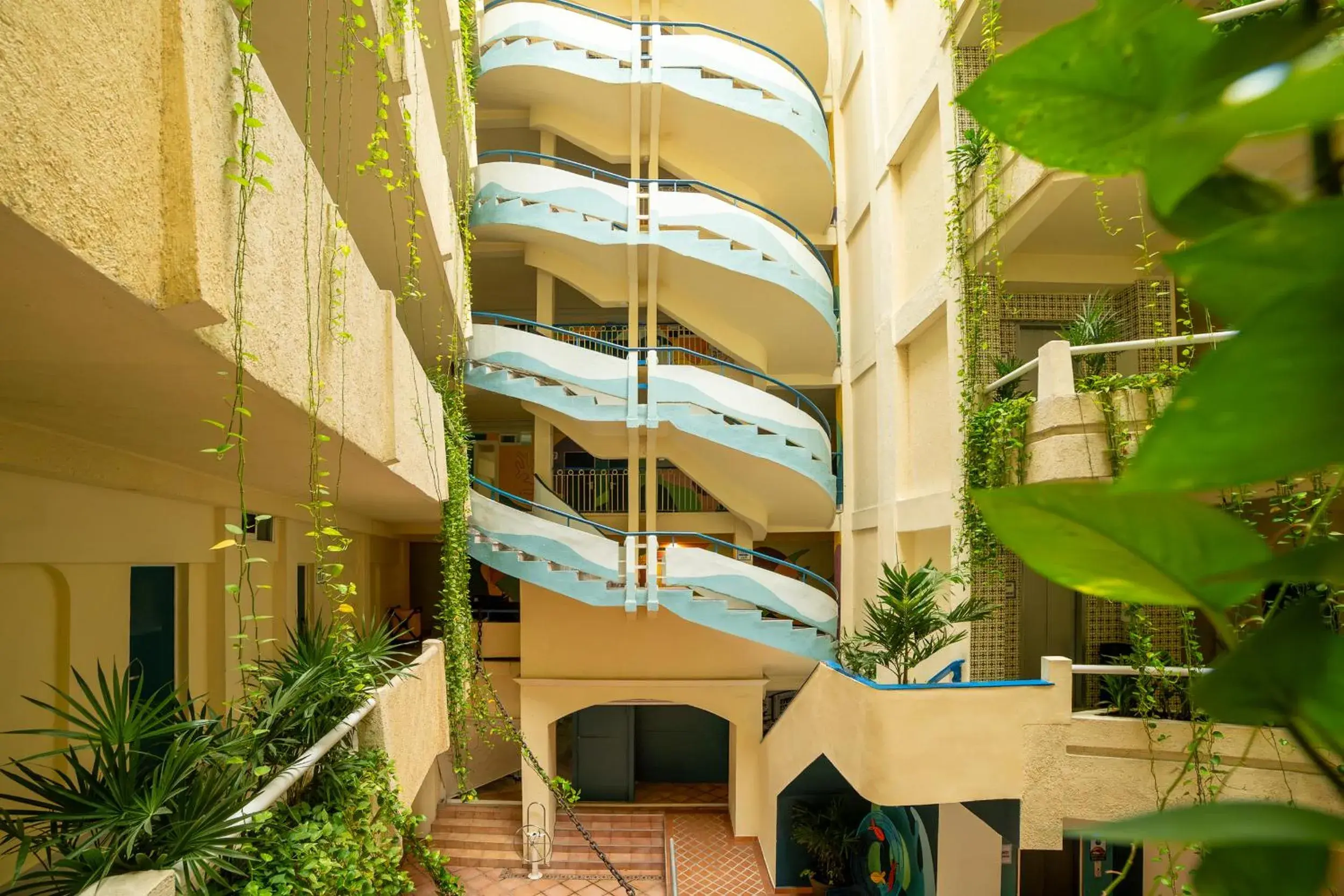 Property building in Acamar Beach Resort Property building in Acamar Beach Resort