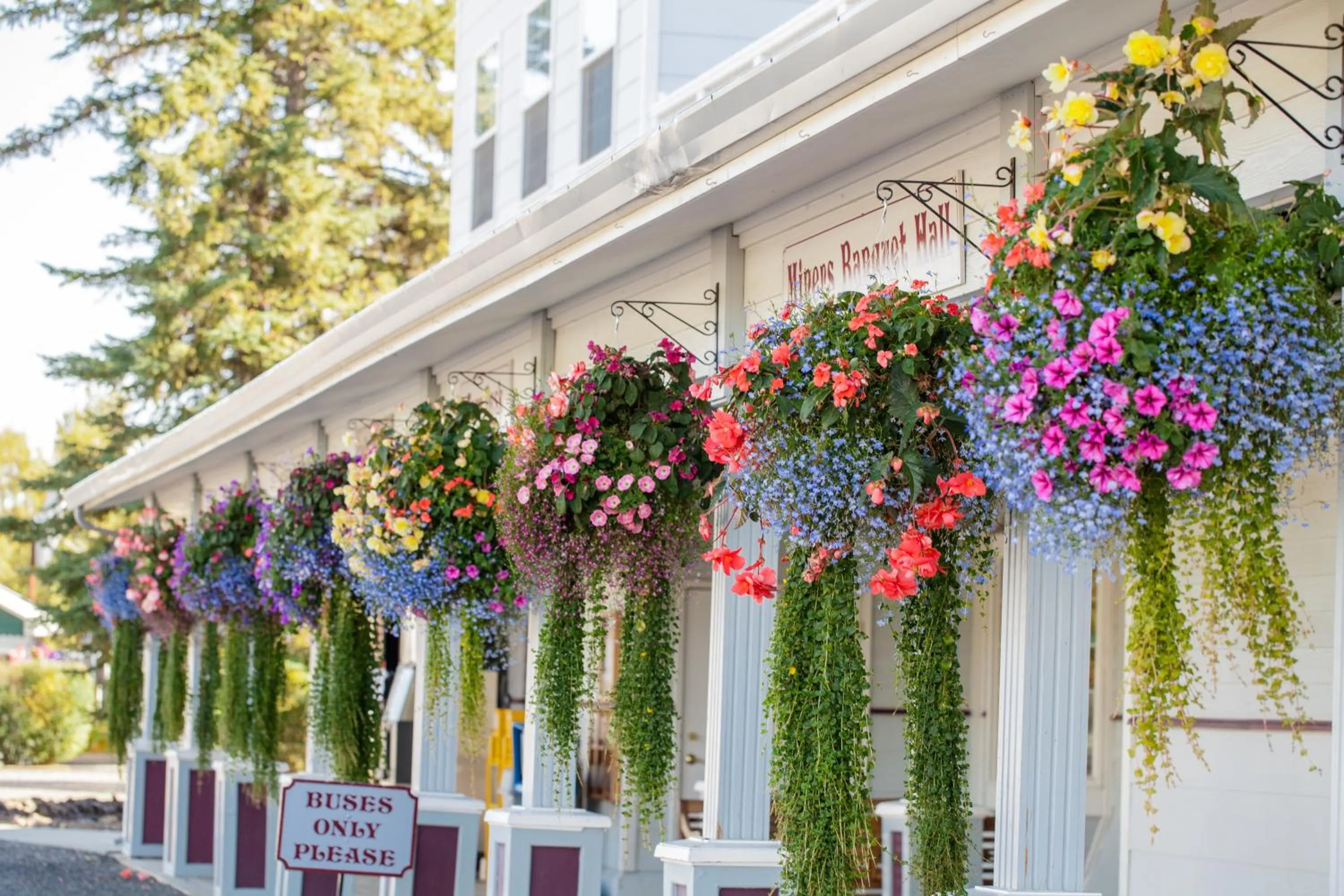Facade/entrance in River's Edge Resort