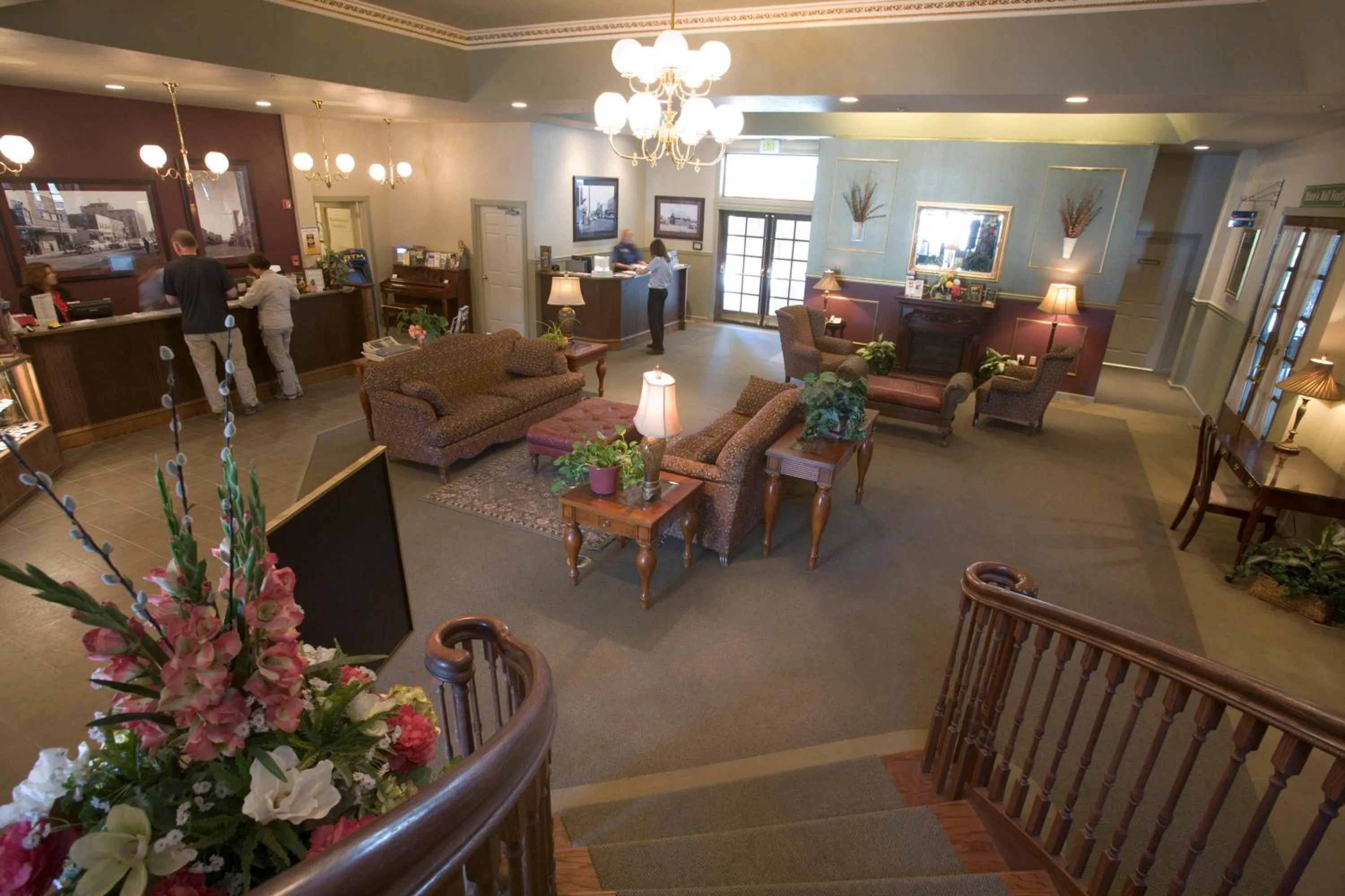 Lobby or reception in River's Edge Resort