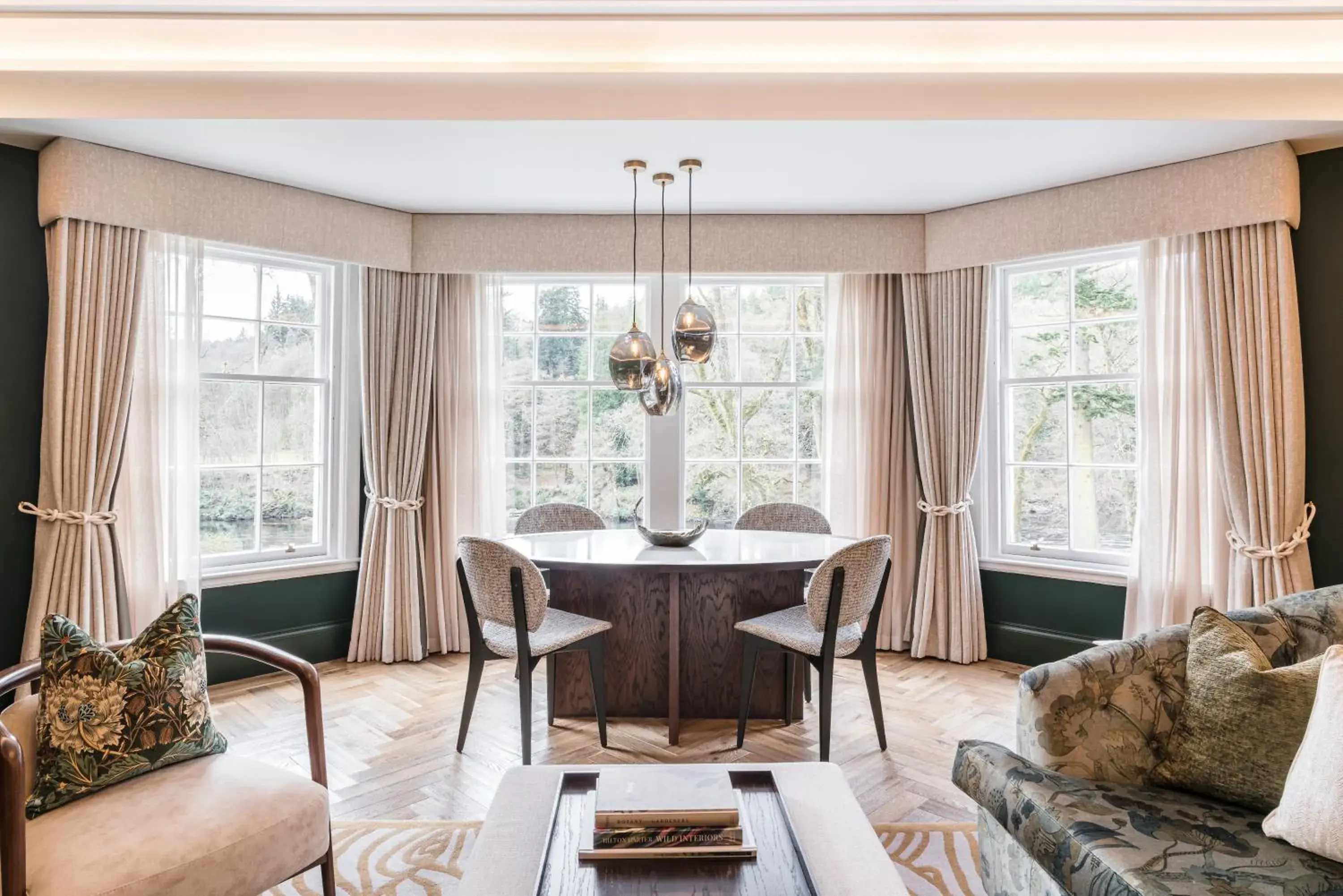 Living room in Dunkeld House Hotel Living room in Dunkeld House Hotel