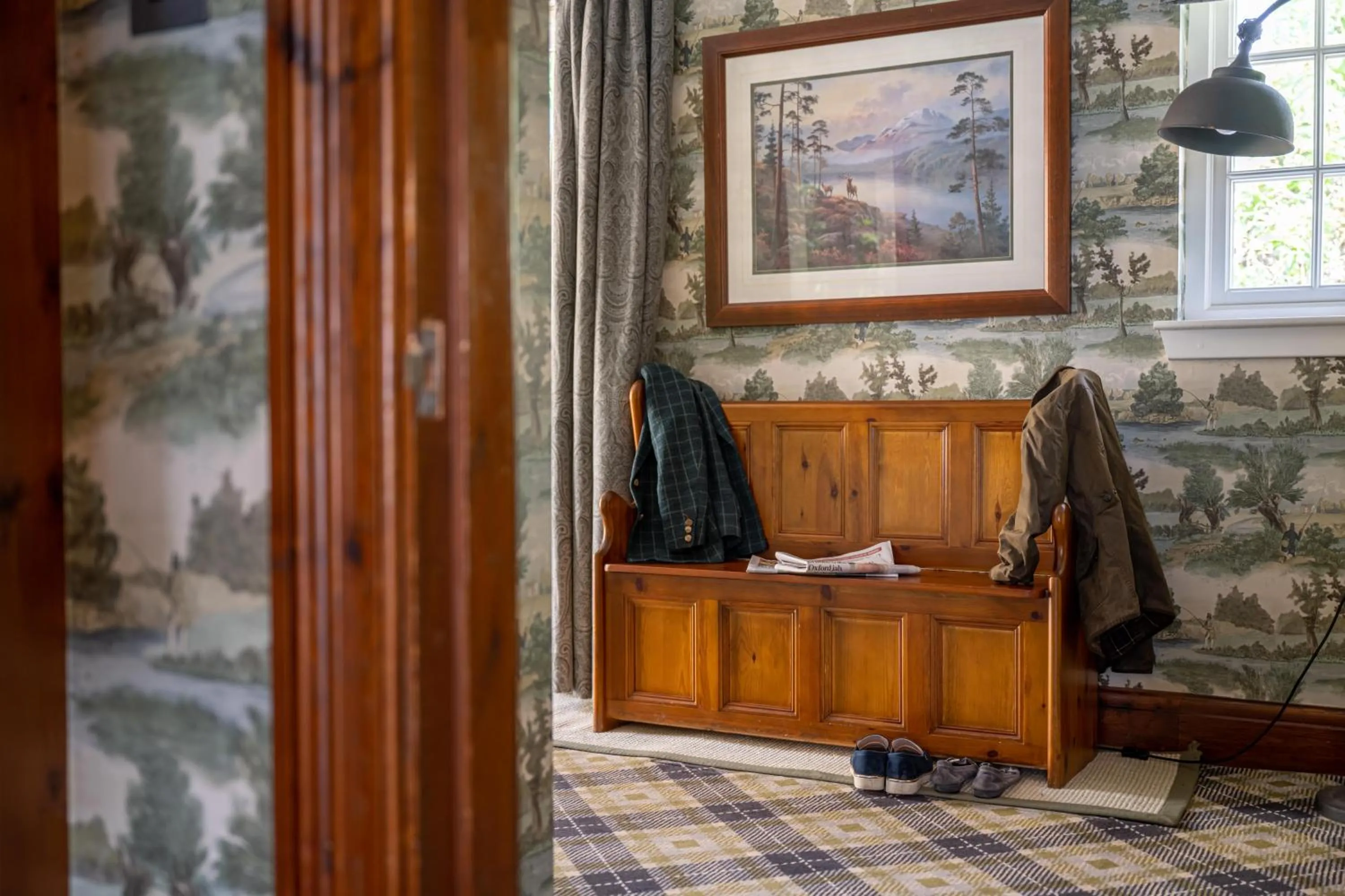 Seating area in Dunkeld House Hotel