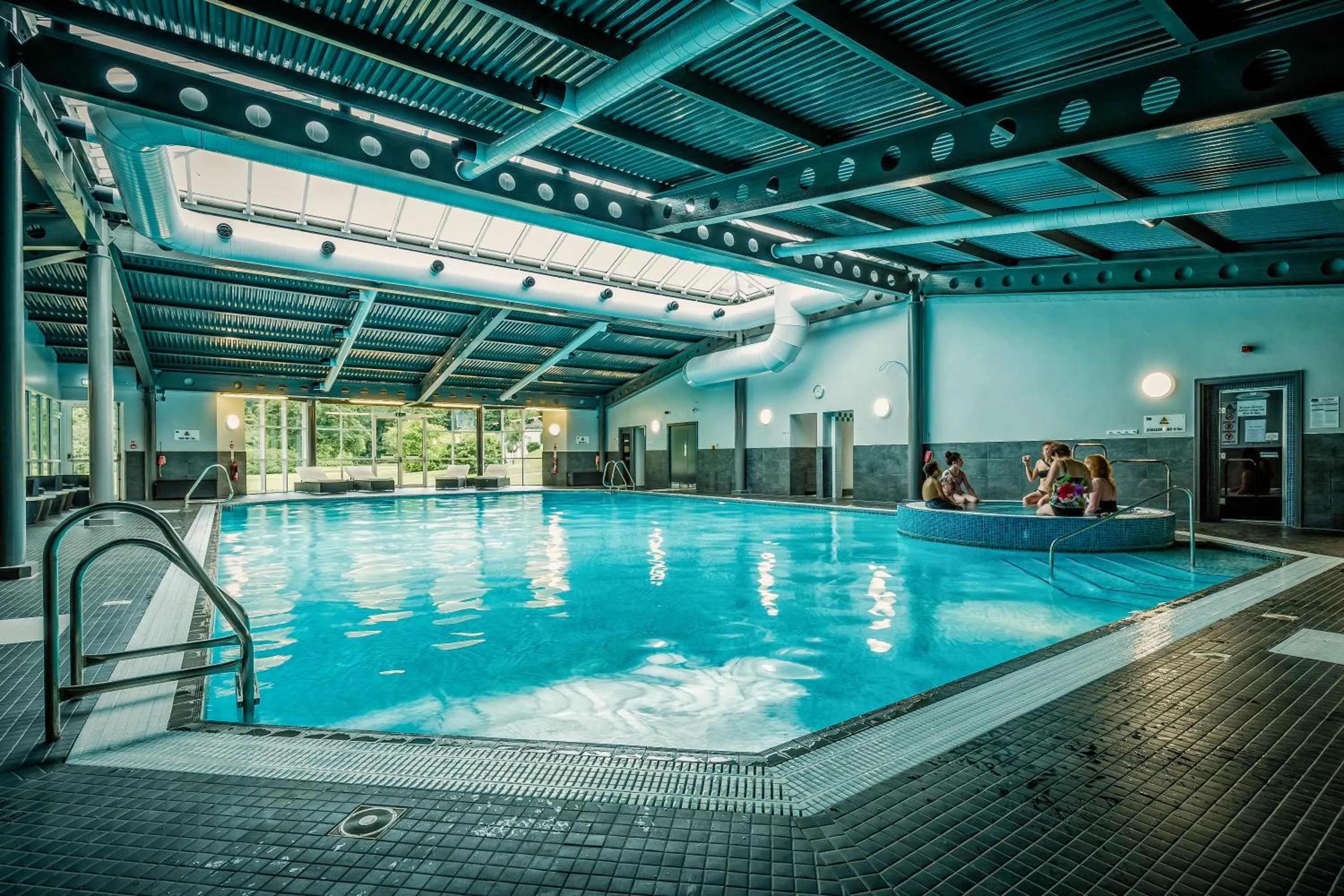 Swimming pool in Dunkeld House Hotel