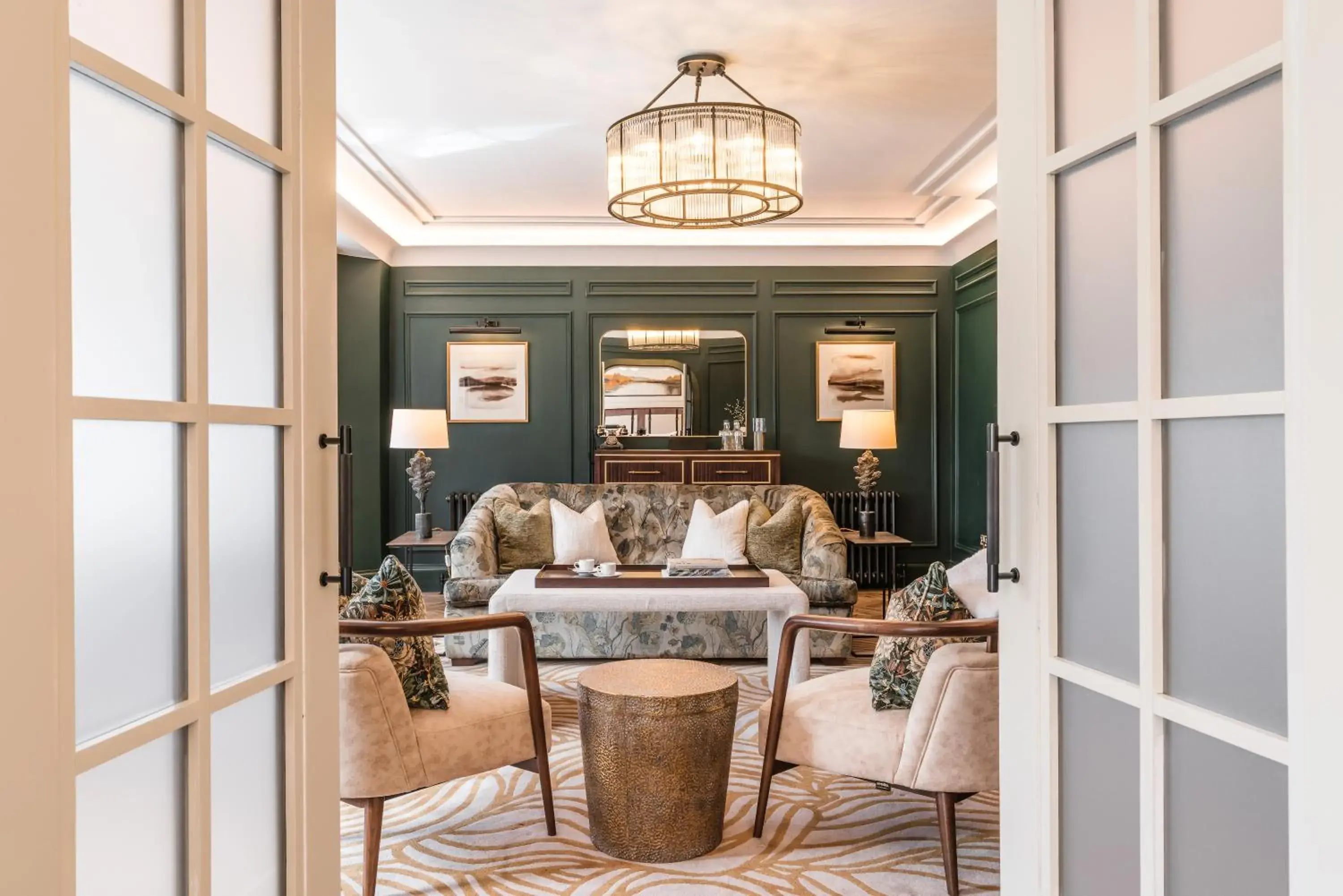 Living room in Dunkeld House Hotel Living room in Dunkeld House Hotel