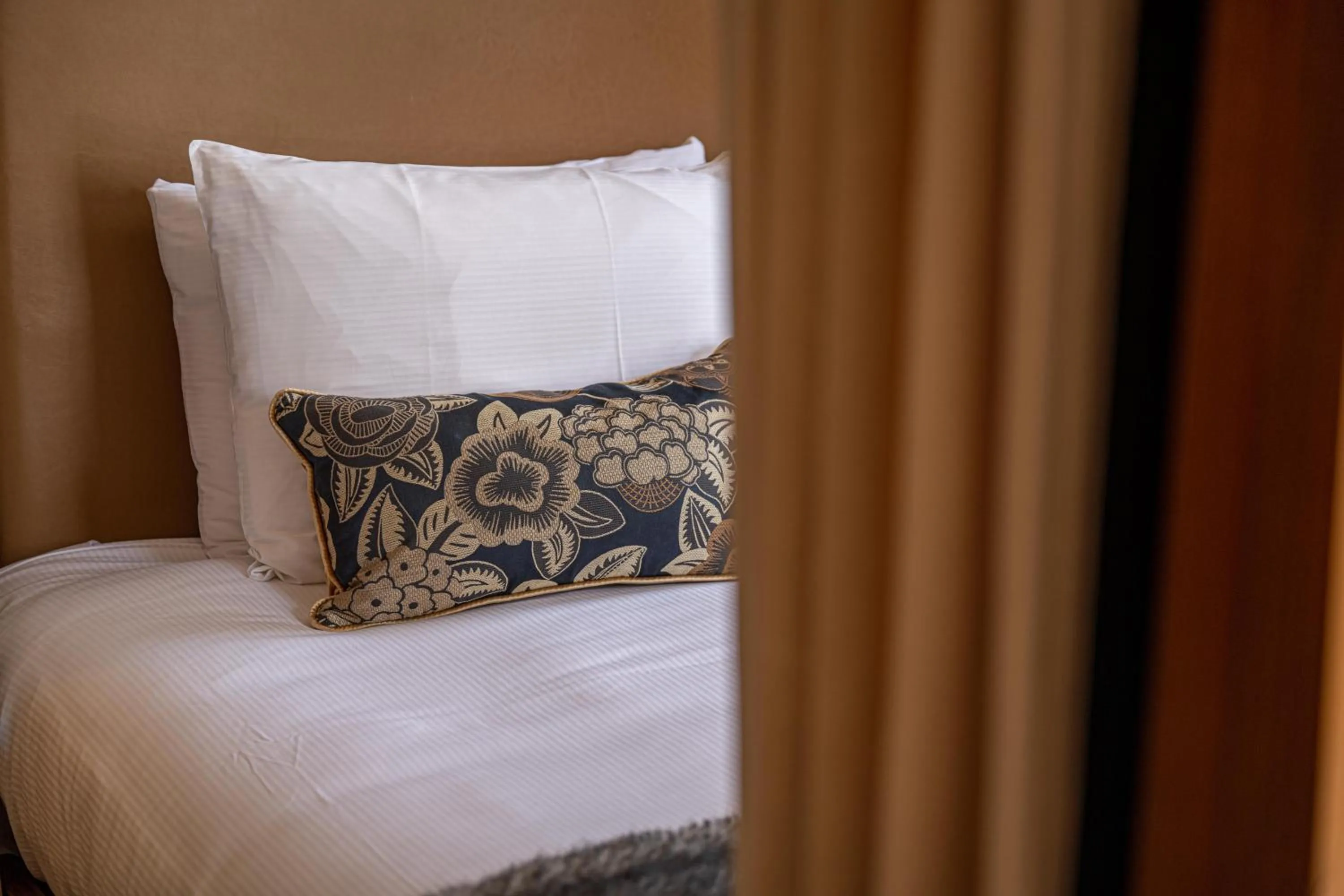 Bed in Dunkeld House Hotel