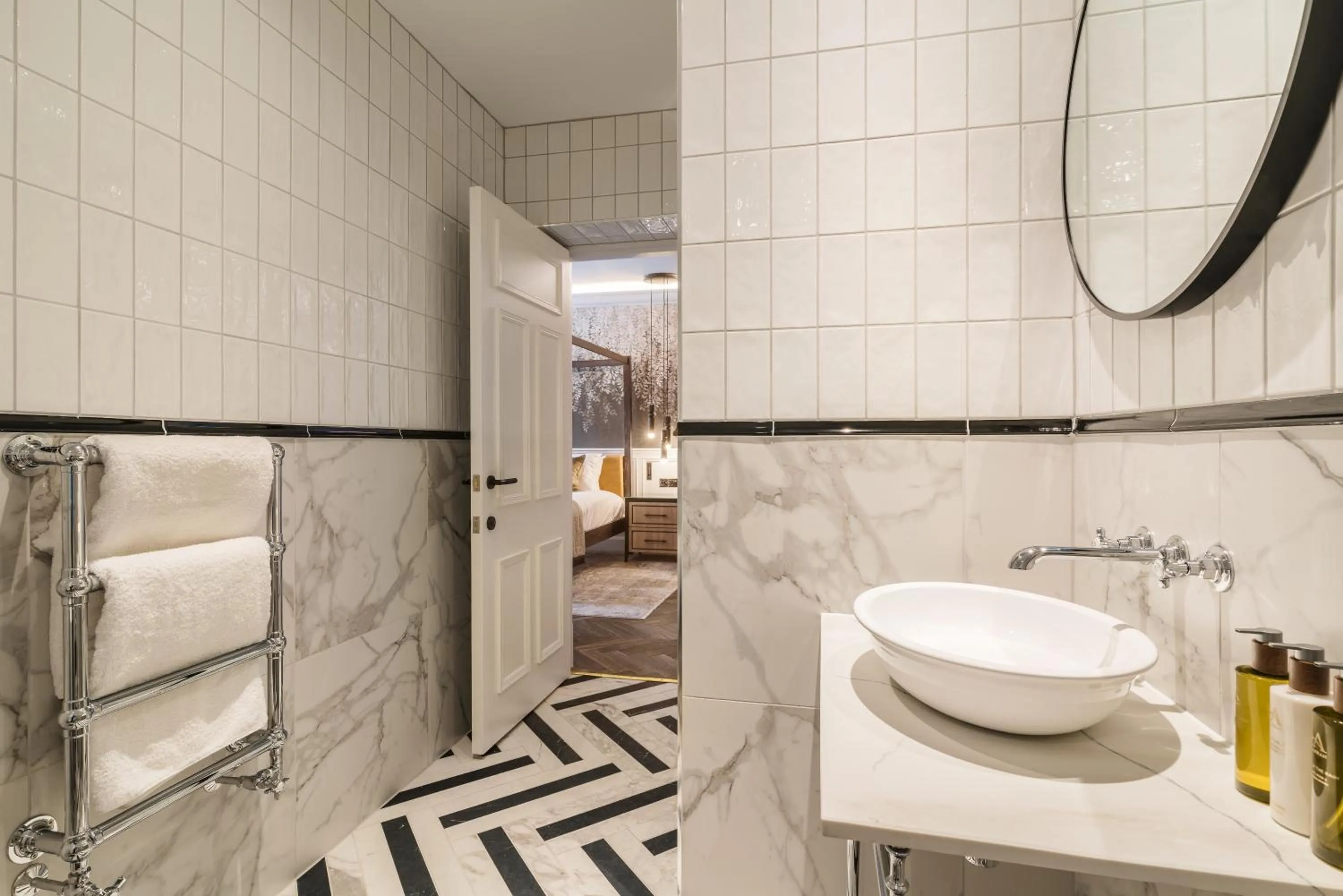 Bathroom in Dunkeld House Hotel