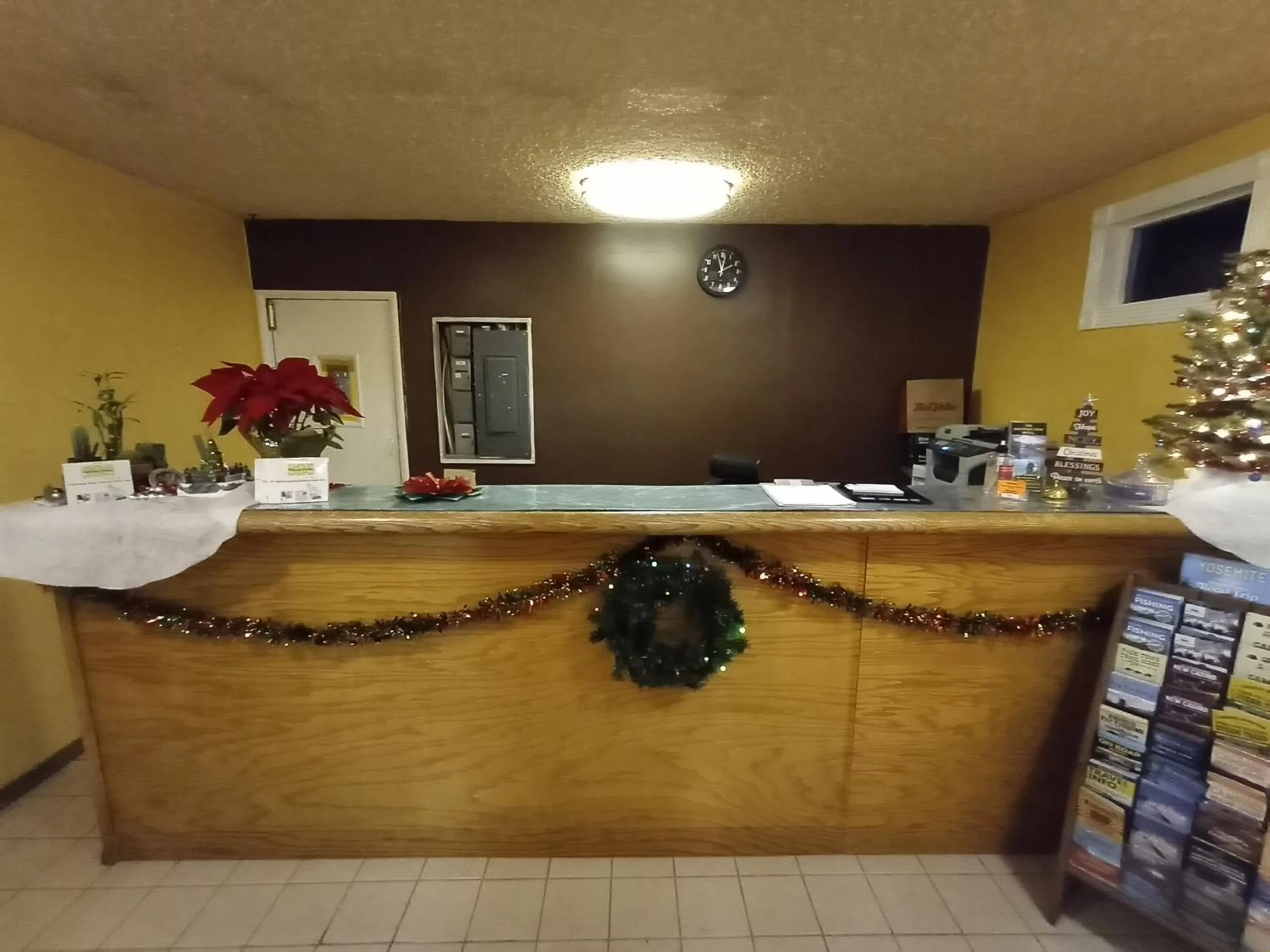 Lobby or reception in Mountain View Motel