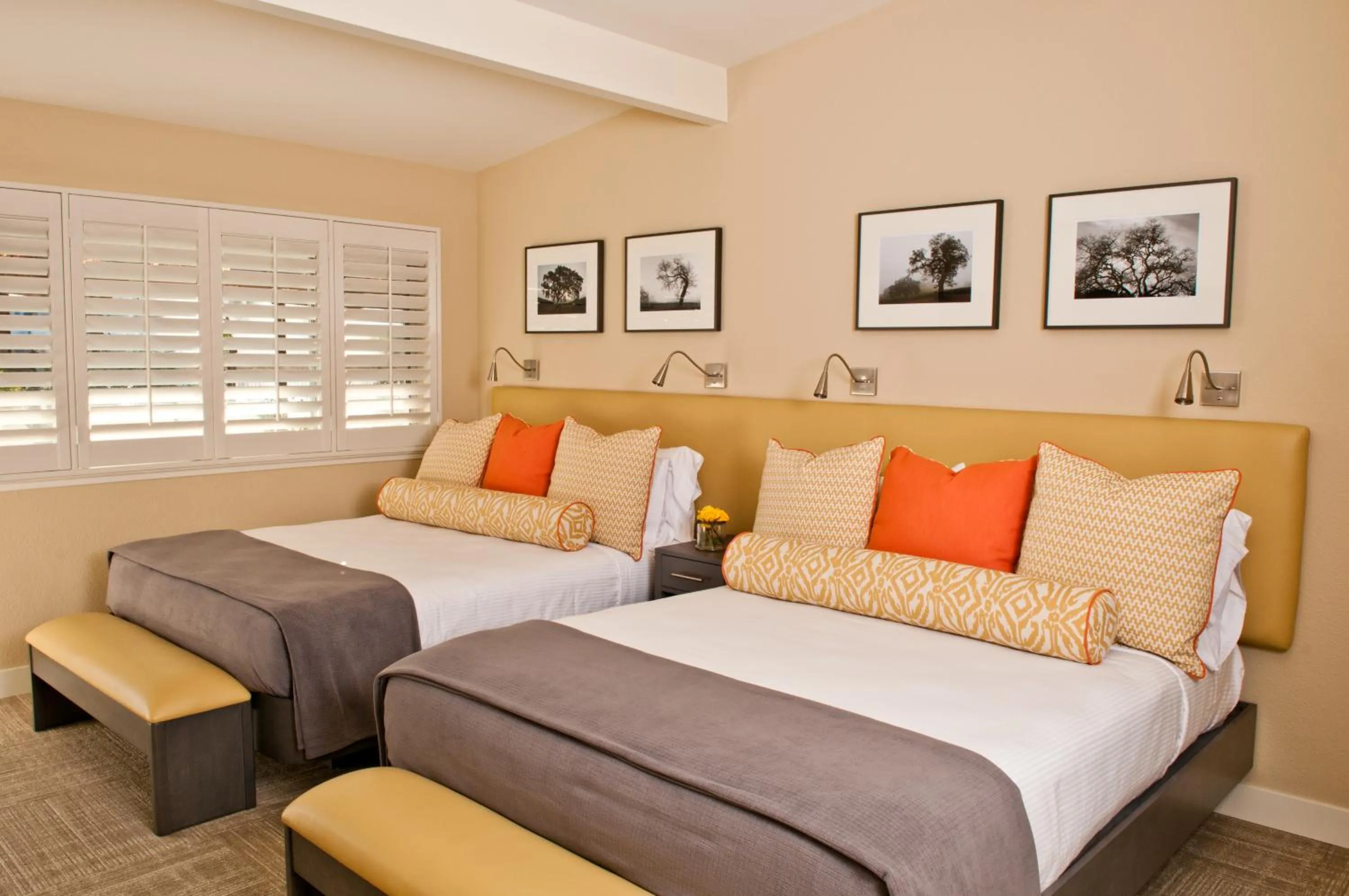 Bedroom, Bed in Calistoga Spa Hot Springs - Authentic Hot Springs Spa & Resort