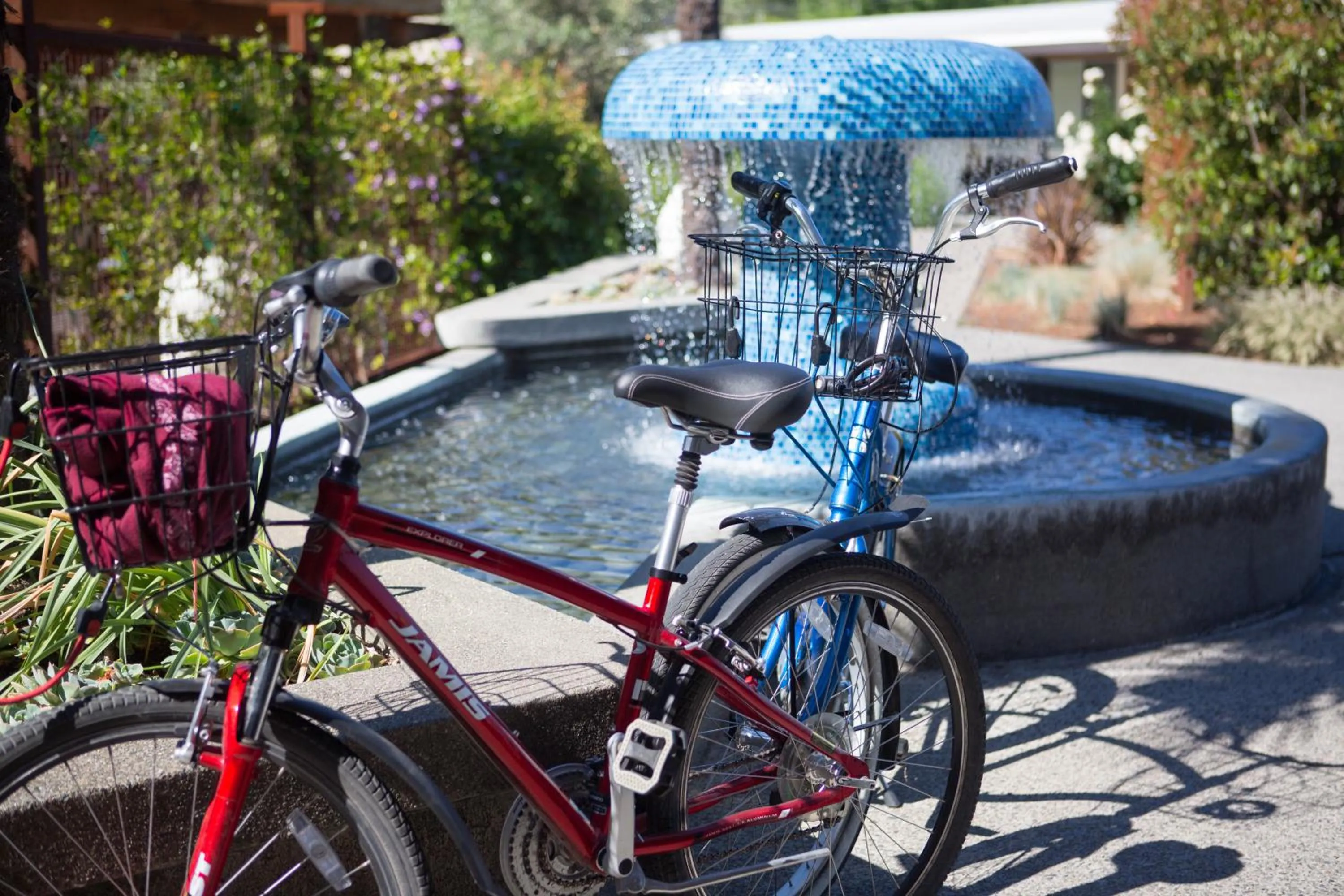 Garden in Calistoga Spa Hot Springs - Authentic Hot Springs Spa & Resort