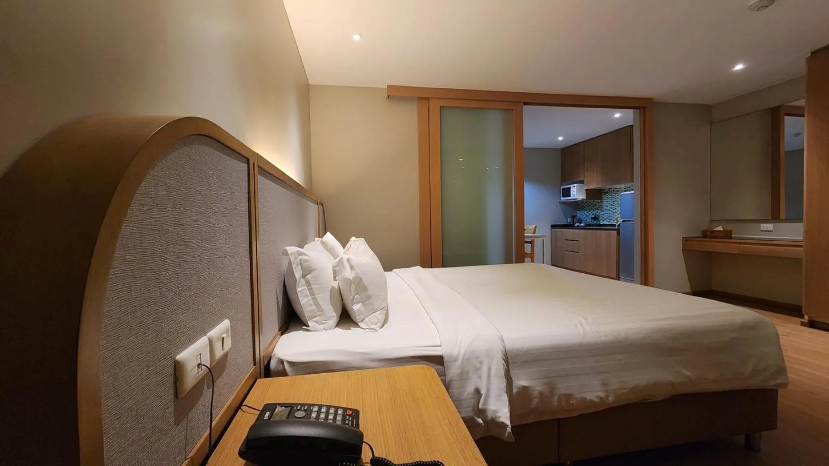 Bed in Brighton Hotel Bangkok