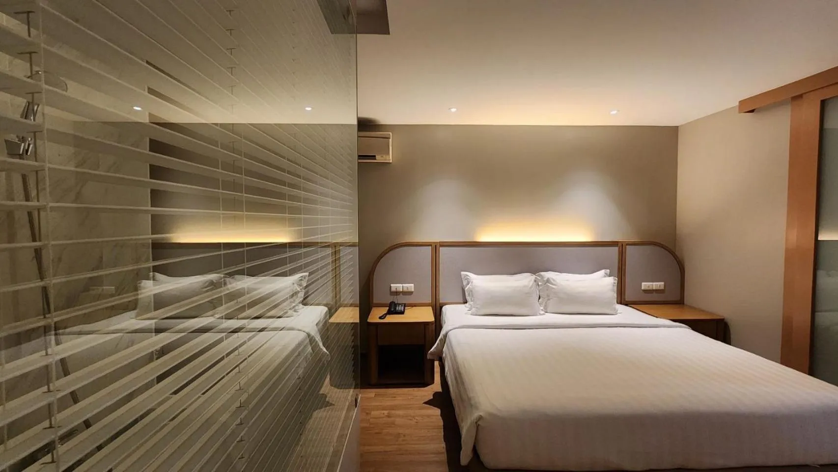 Bed in Brighton Hotel Bangkok