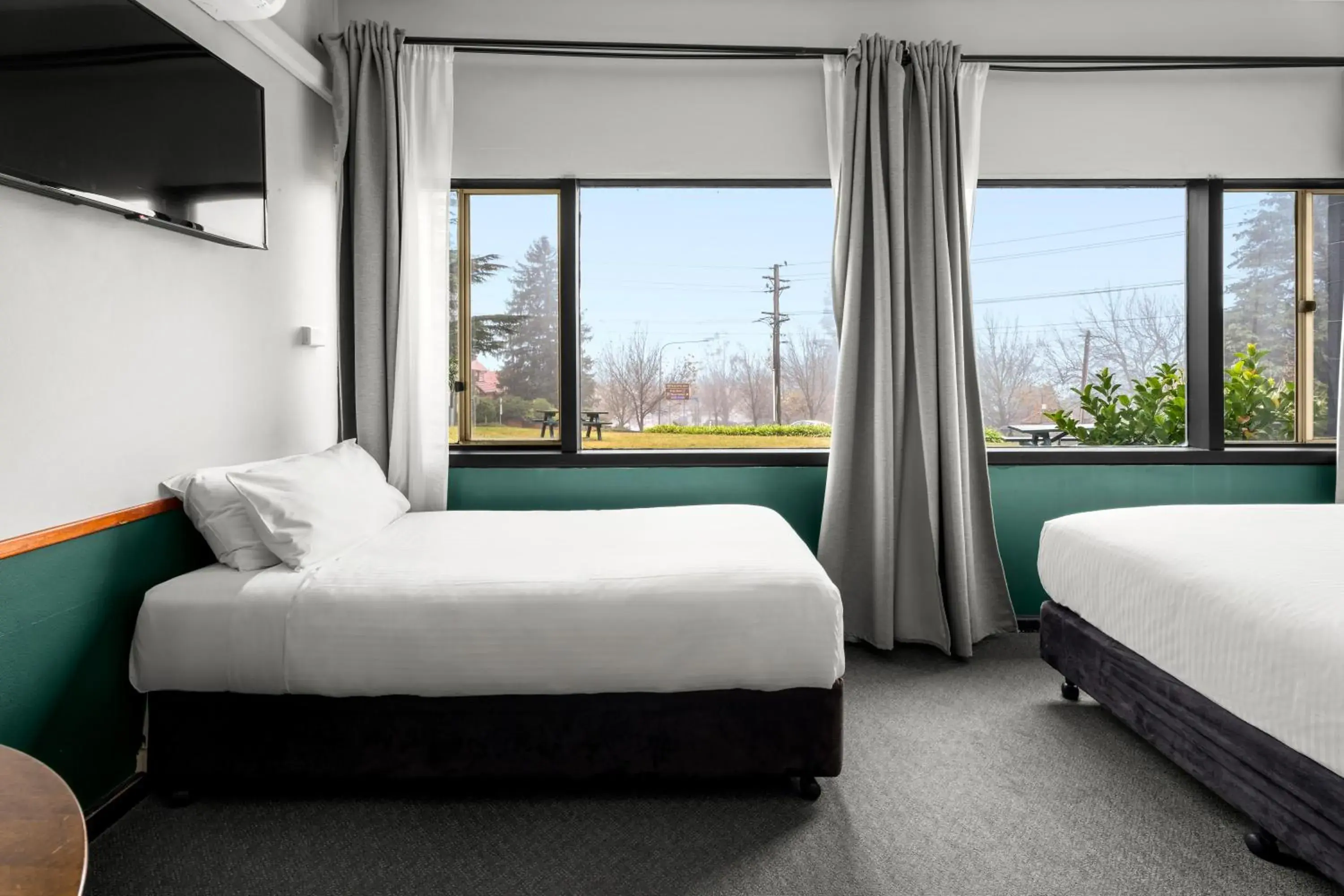 Bed in Motel Echo Point Bed in Motel Echo Point