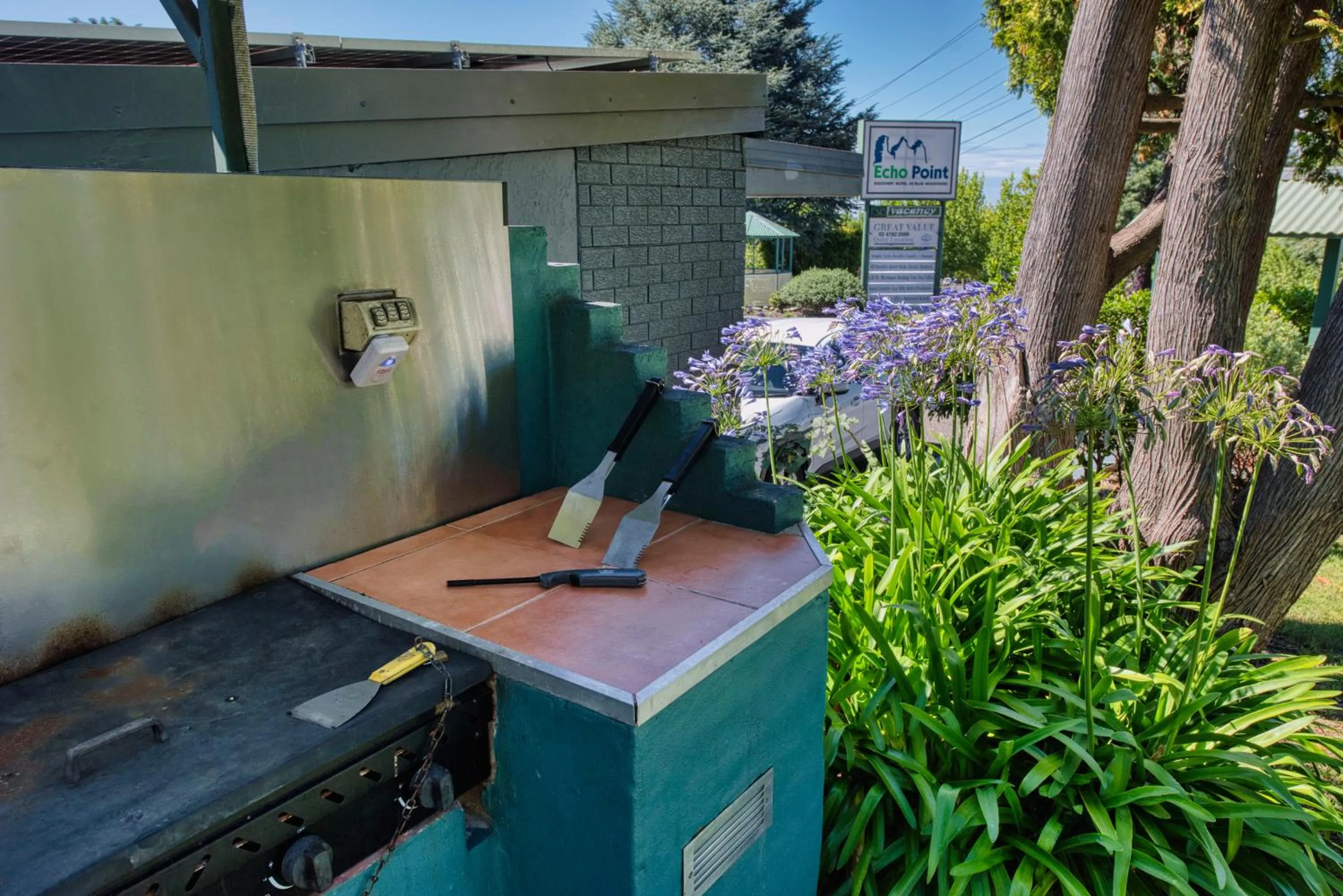 BBQ facilities in Motel Echo Point