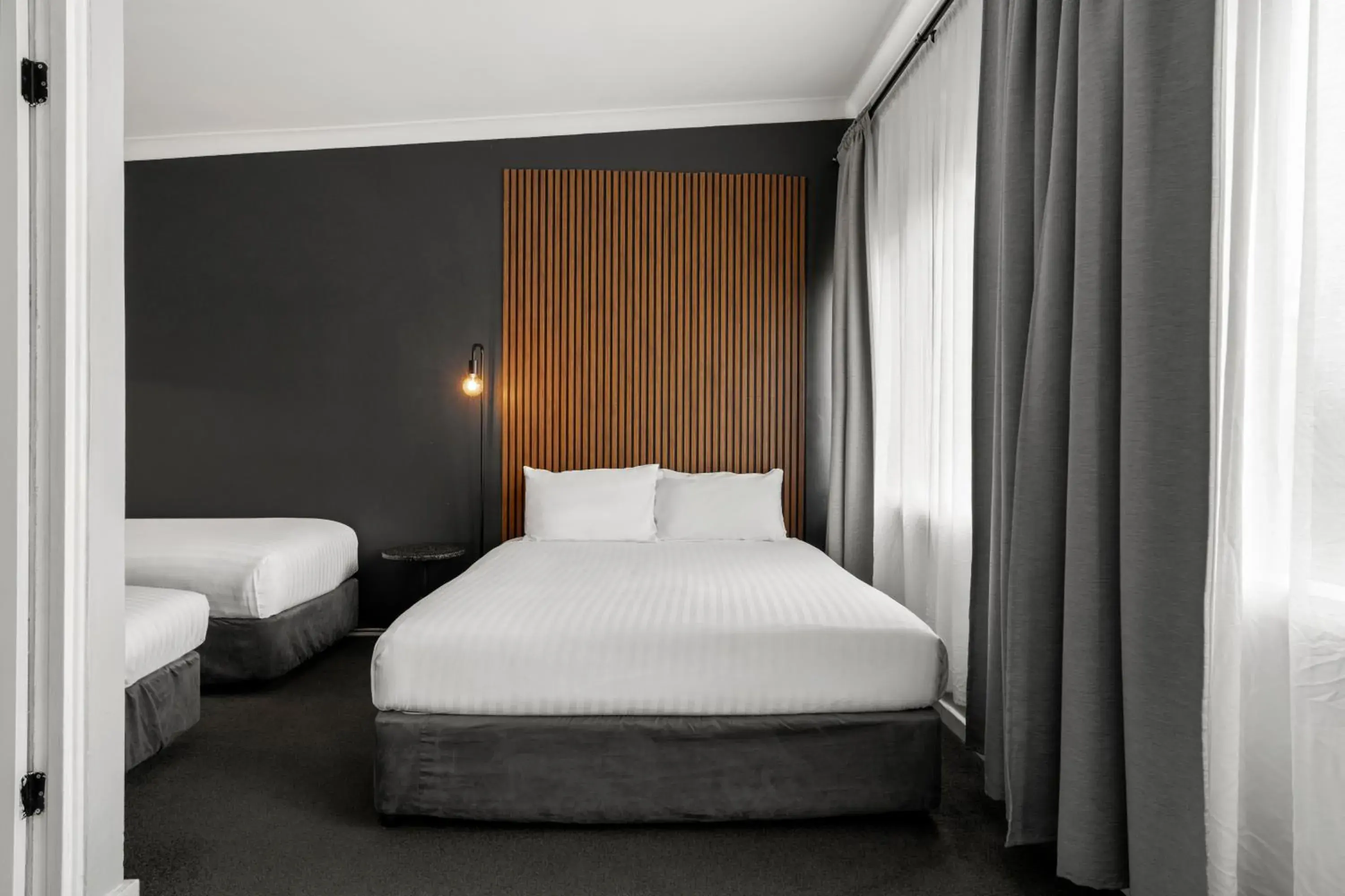 Bed in Motel Echo Point Bed in Motel Echo Point