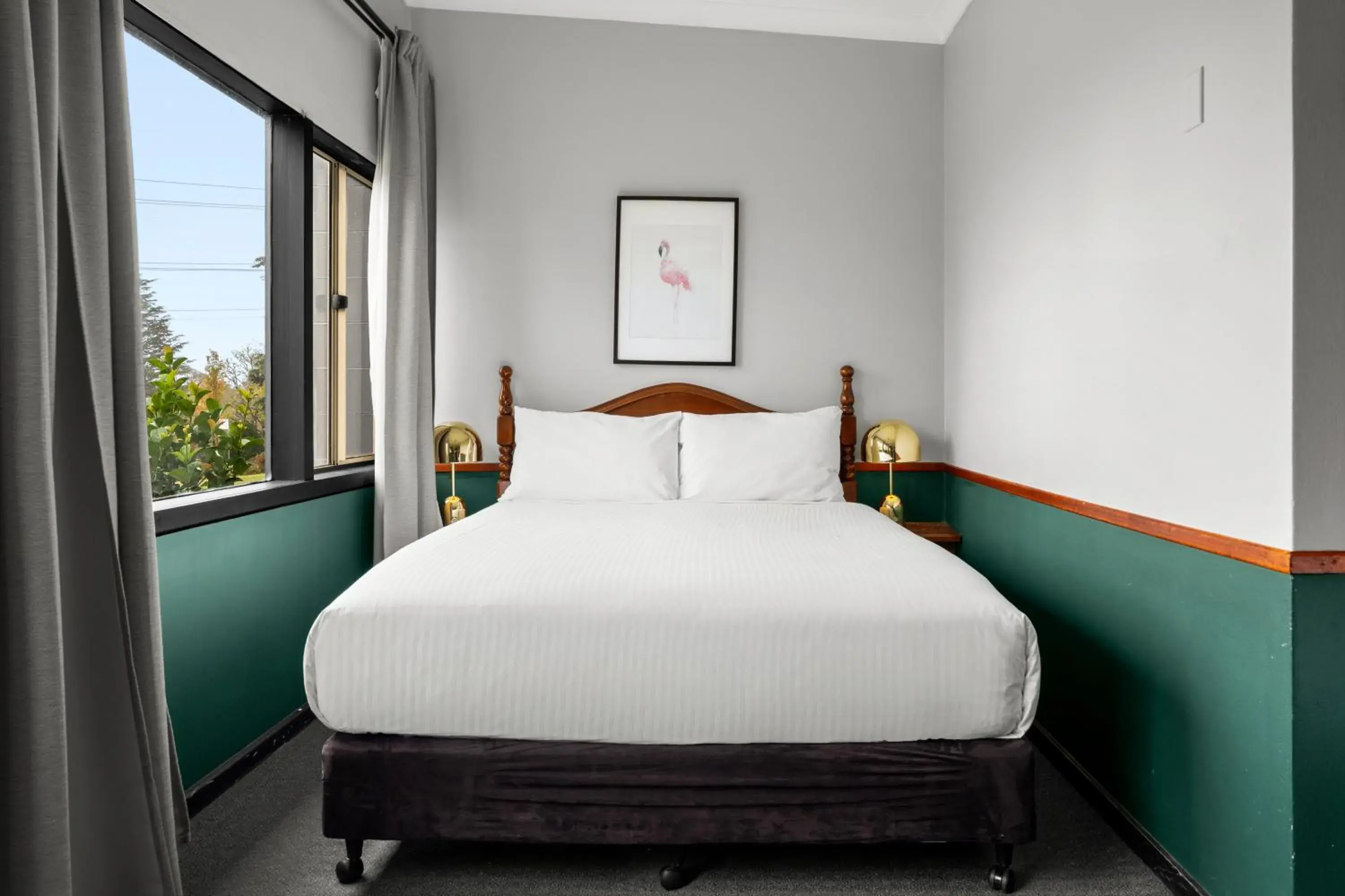 Bed in Motel Echo Point Bed in Motel Echo Point