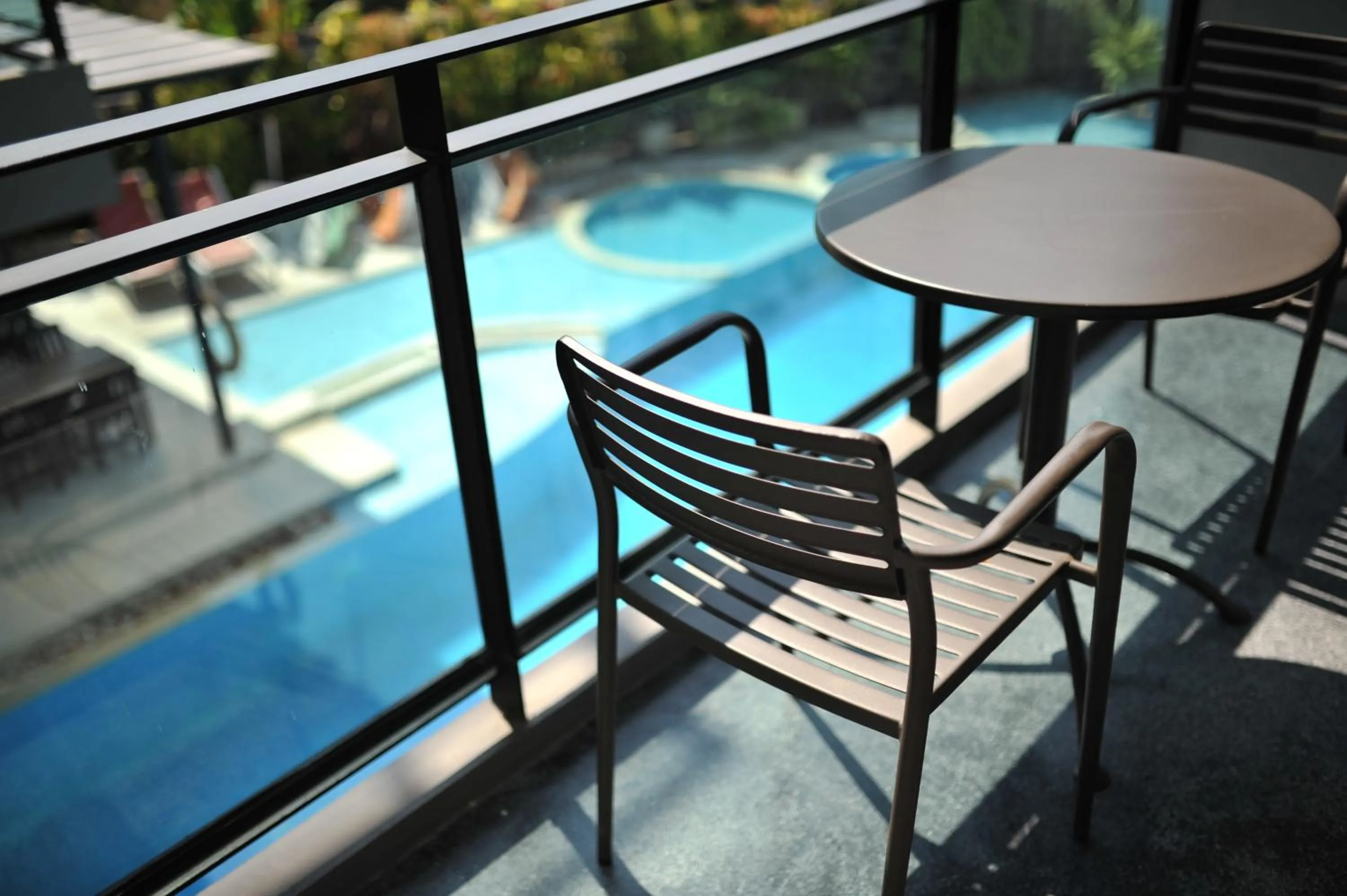 Pool view in Chalay Monta