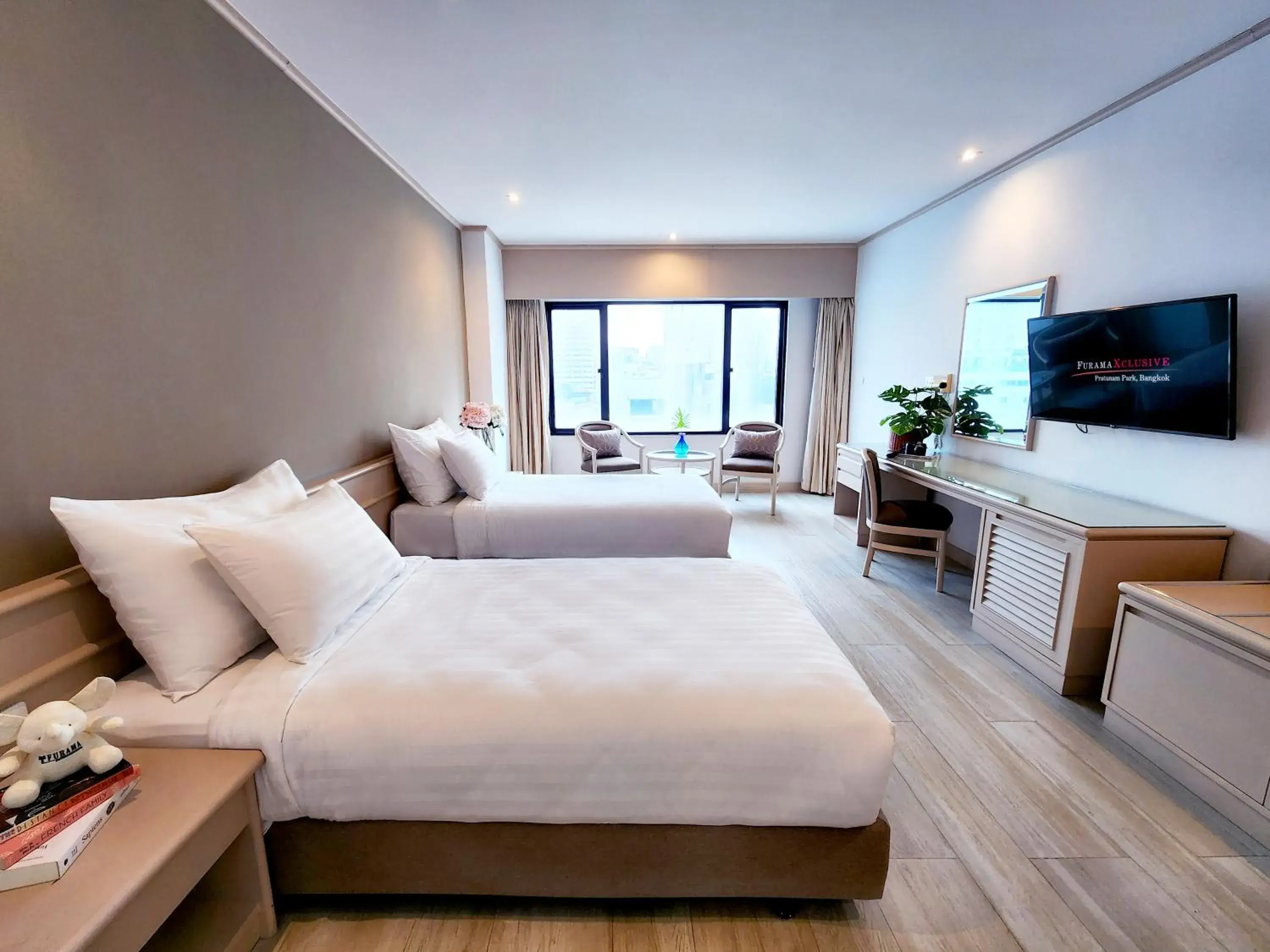 Property building, Bed in FuramaXclusive Pratunam Park Hotel Property building, Bed in FuramaXclusive Pratunam Park Hotel