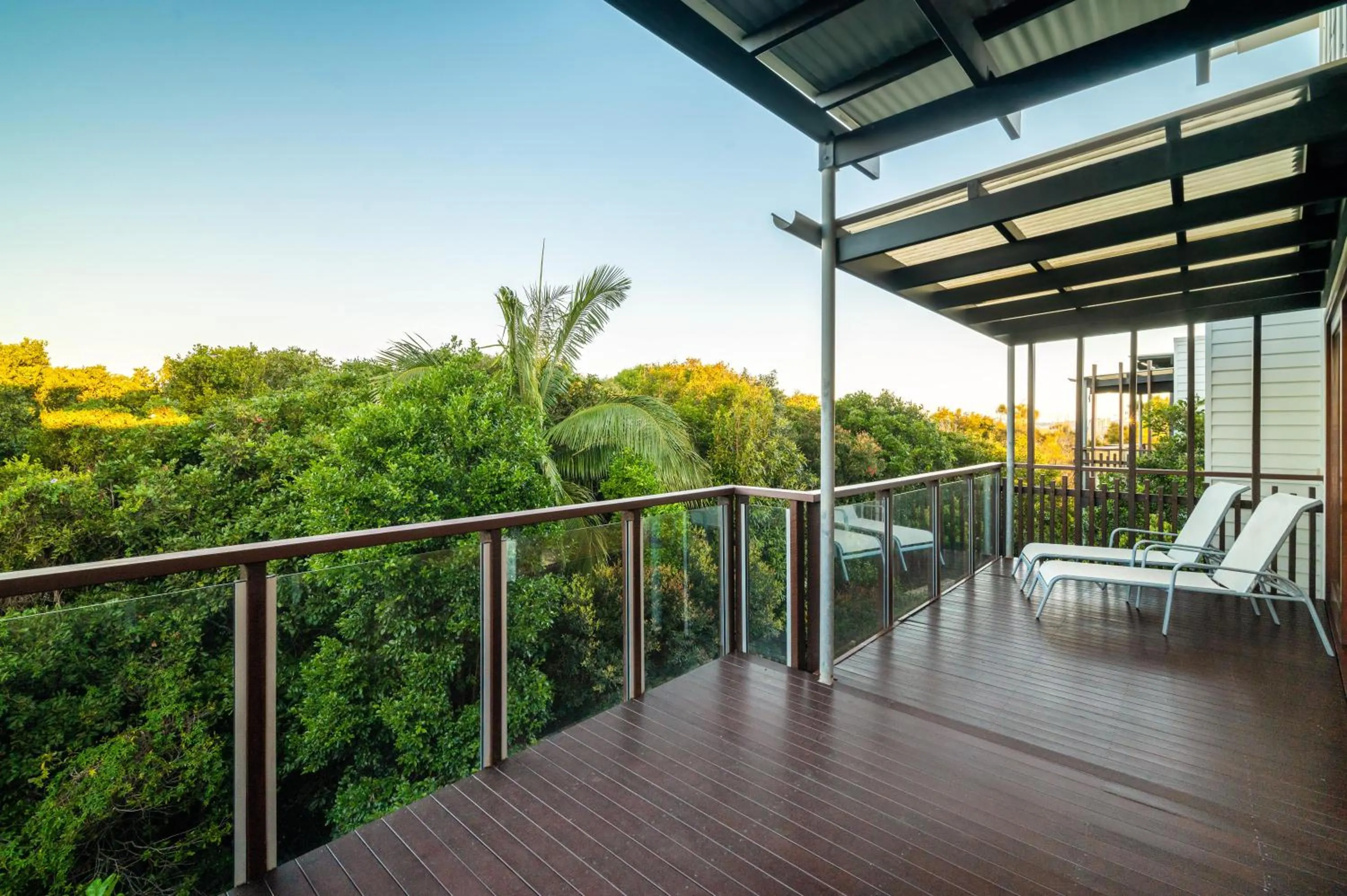 Patio in The Sebel Twin Waters