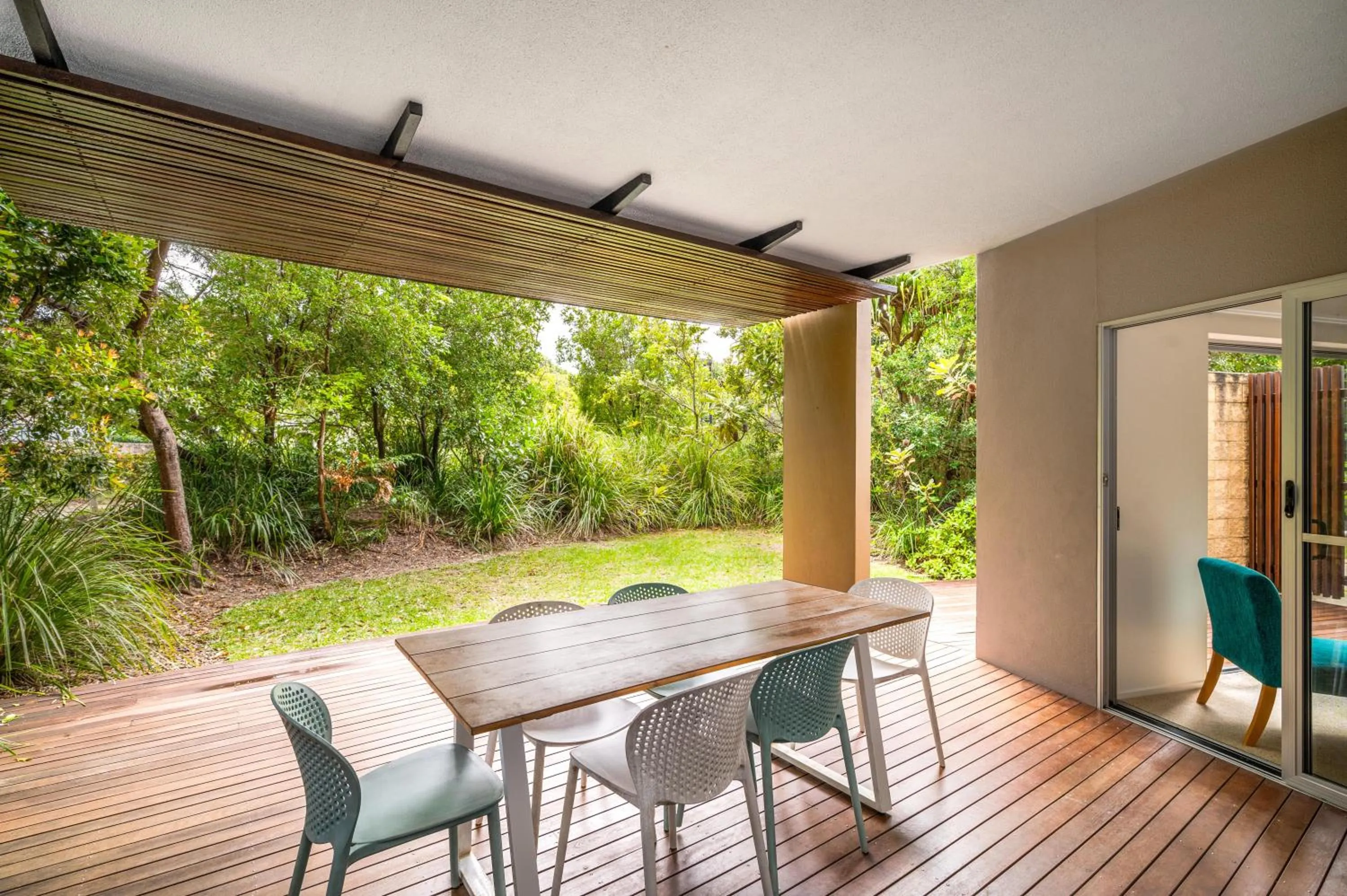 Patio in The Sebel Twin Waters