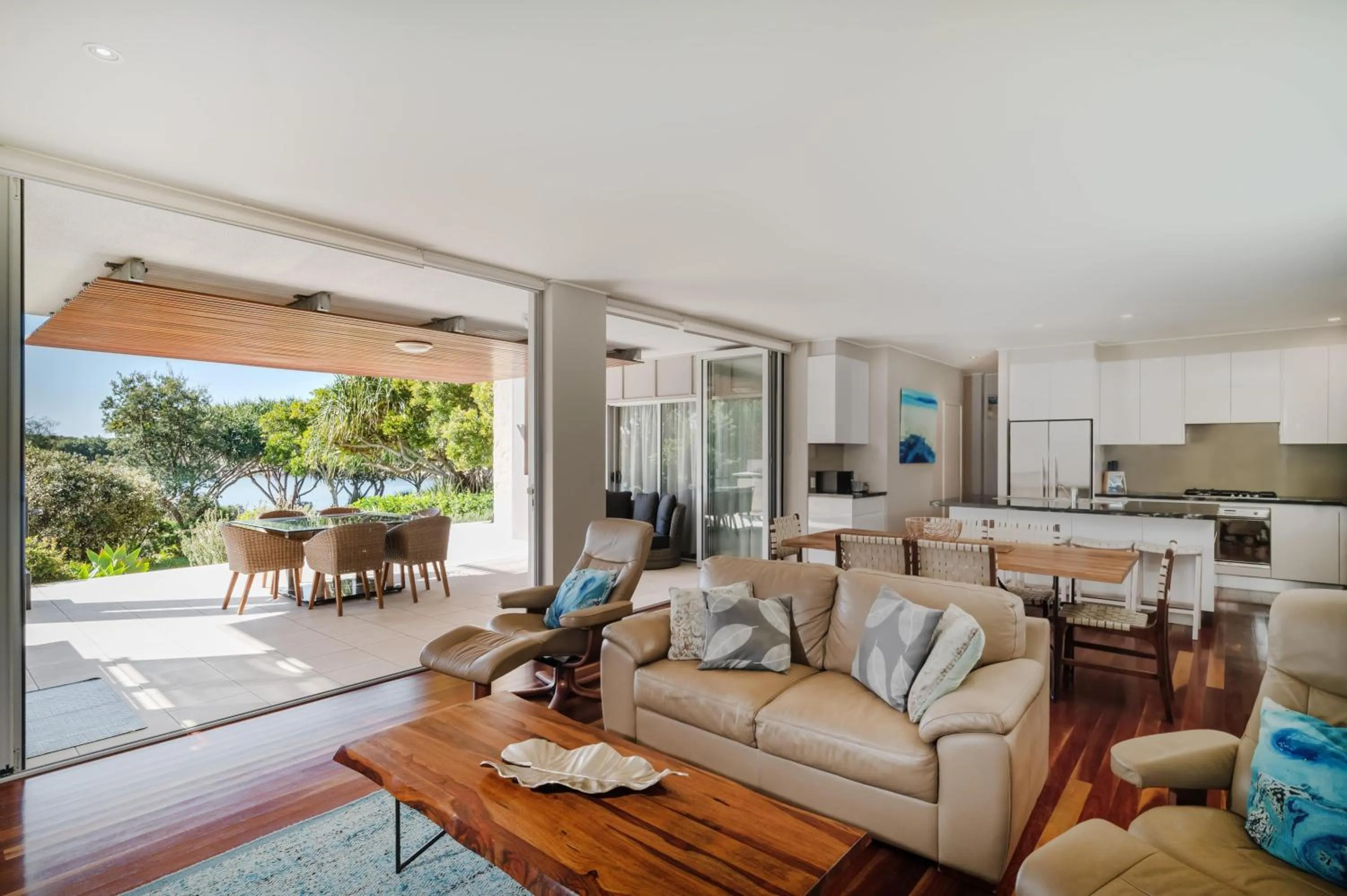 Patio in The Sebel Twin Waters