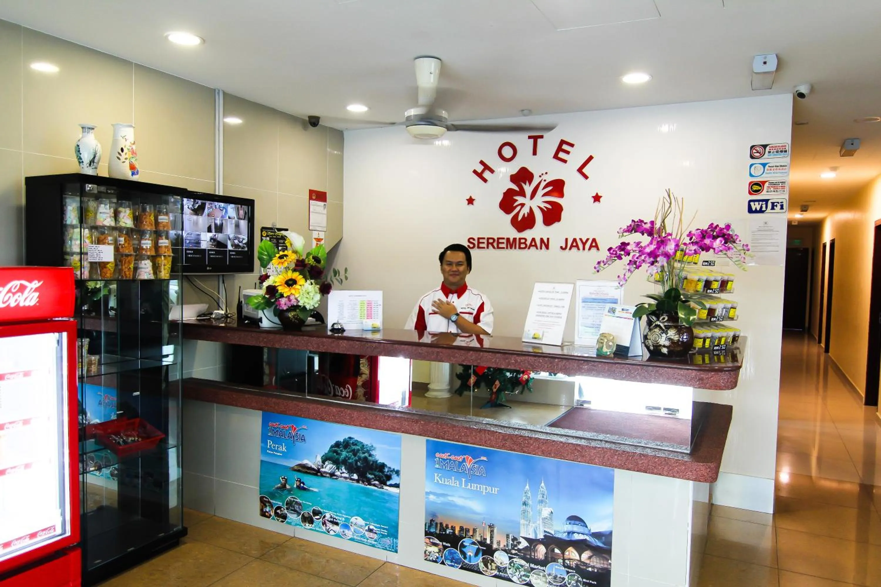 Lobby or reception in Hotel Seremban Jaya