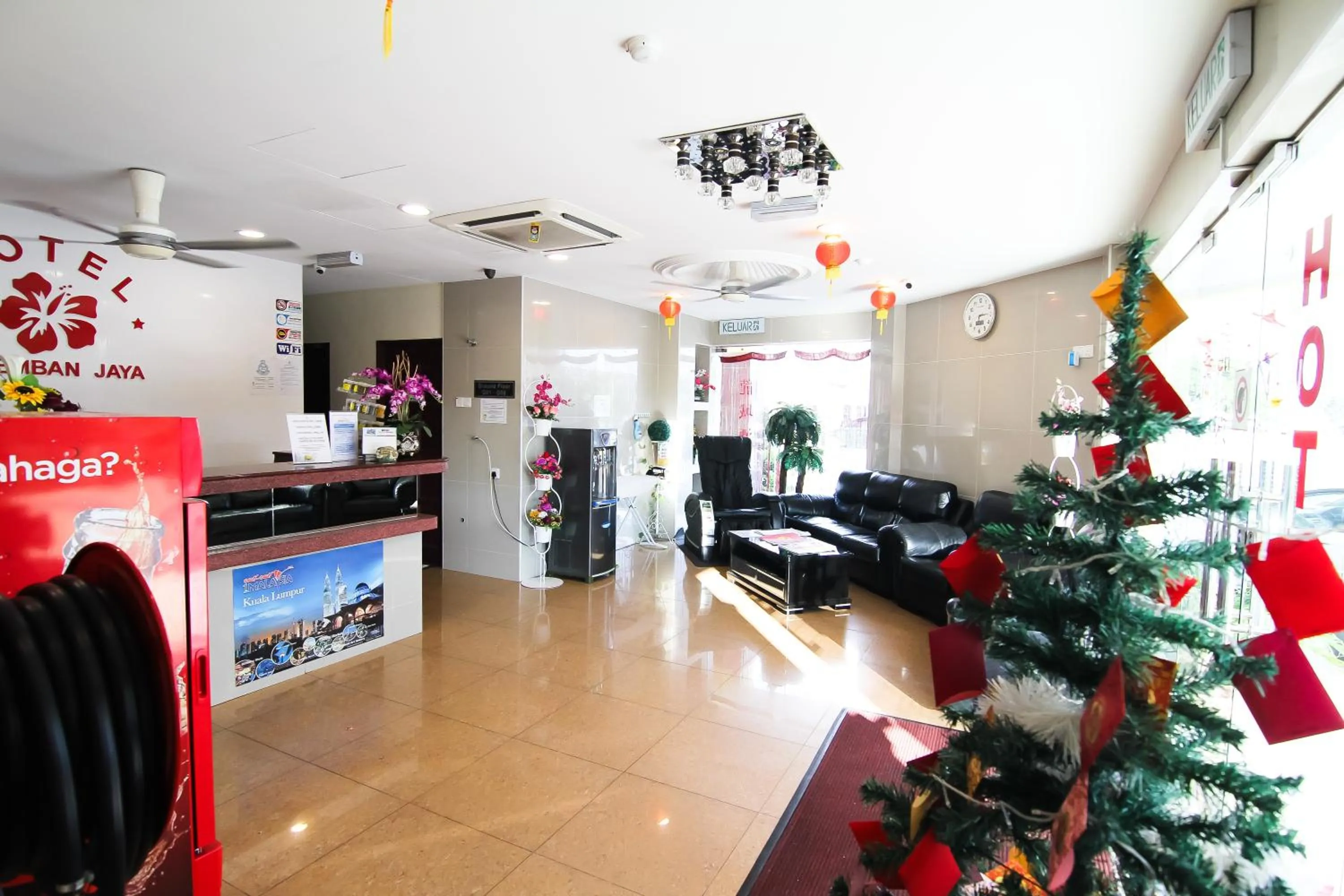 Lobby or reception in Hotel Seremban Jaya