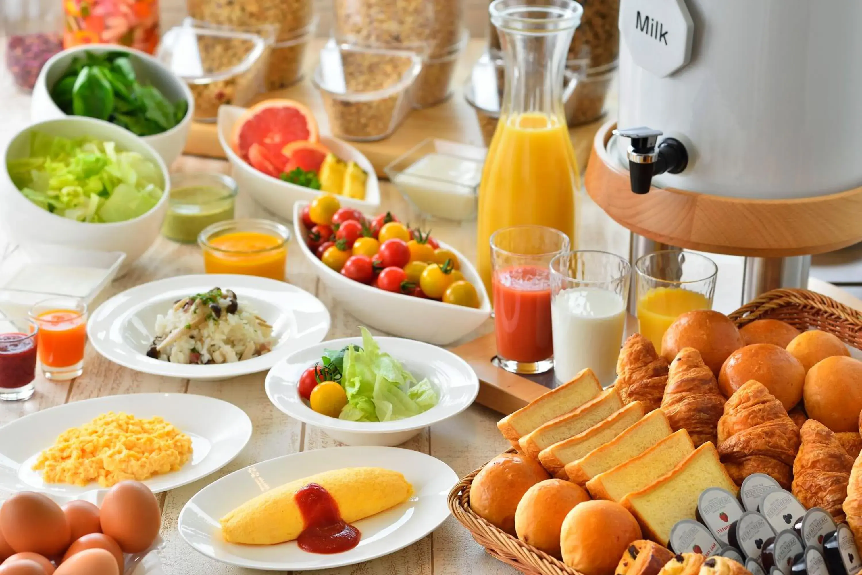 Buffet breakfast in Tokyo Bay Maihama Hotel First Resort Buffet breakfast in Tokyo Bay Maihama Hotel First Resort