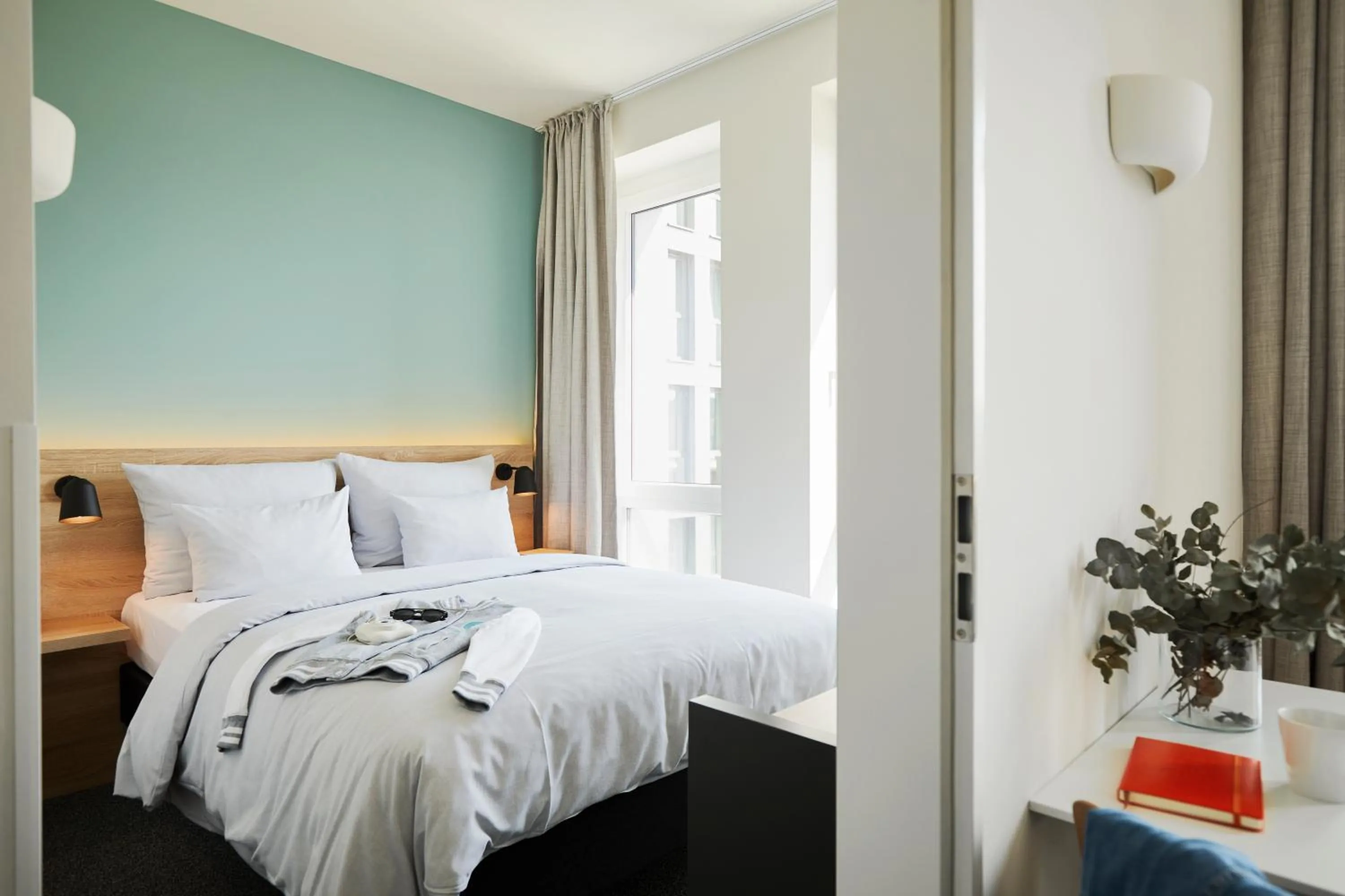 Bedroom, Bed in sylc. Apartmenthotel – Serviced Apartments