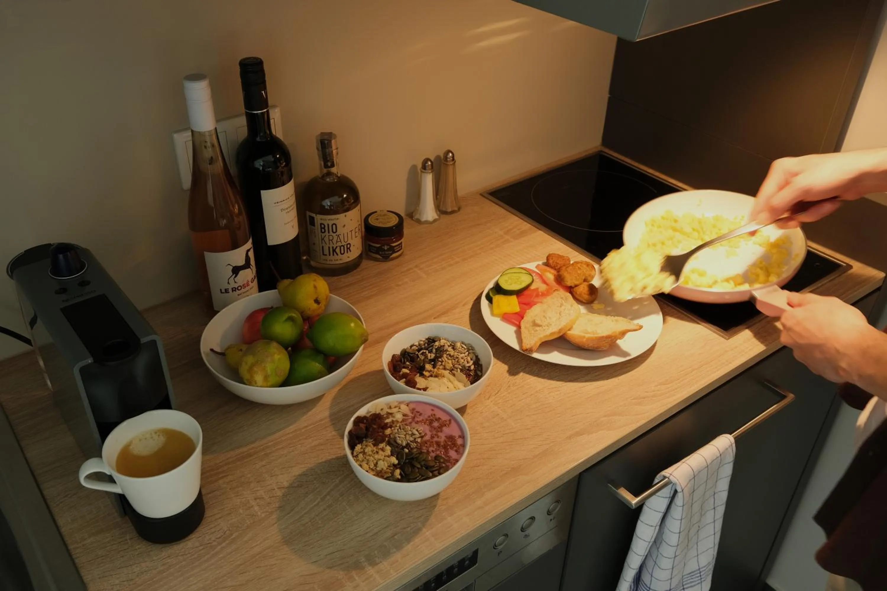 Kitchen or kitchenette in sylc. Apartmenthotel – Serviced Apartments