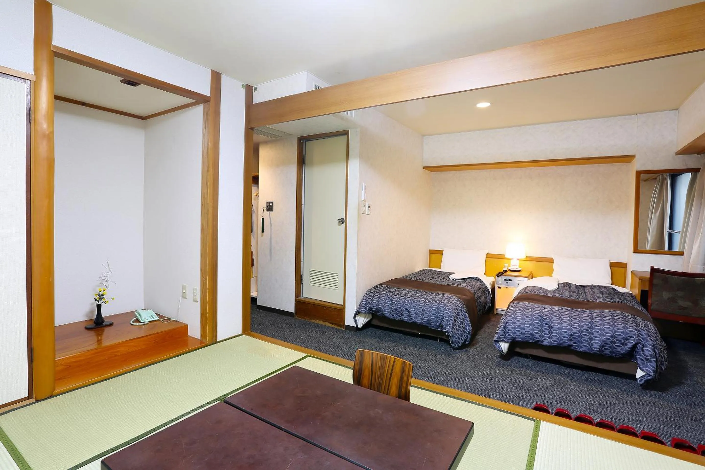 Bed in Nagasaki IK Hotel