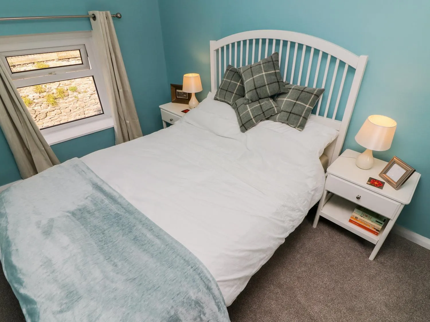 Bed in Copper Cottage