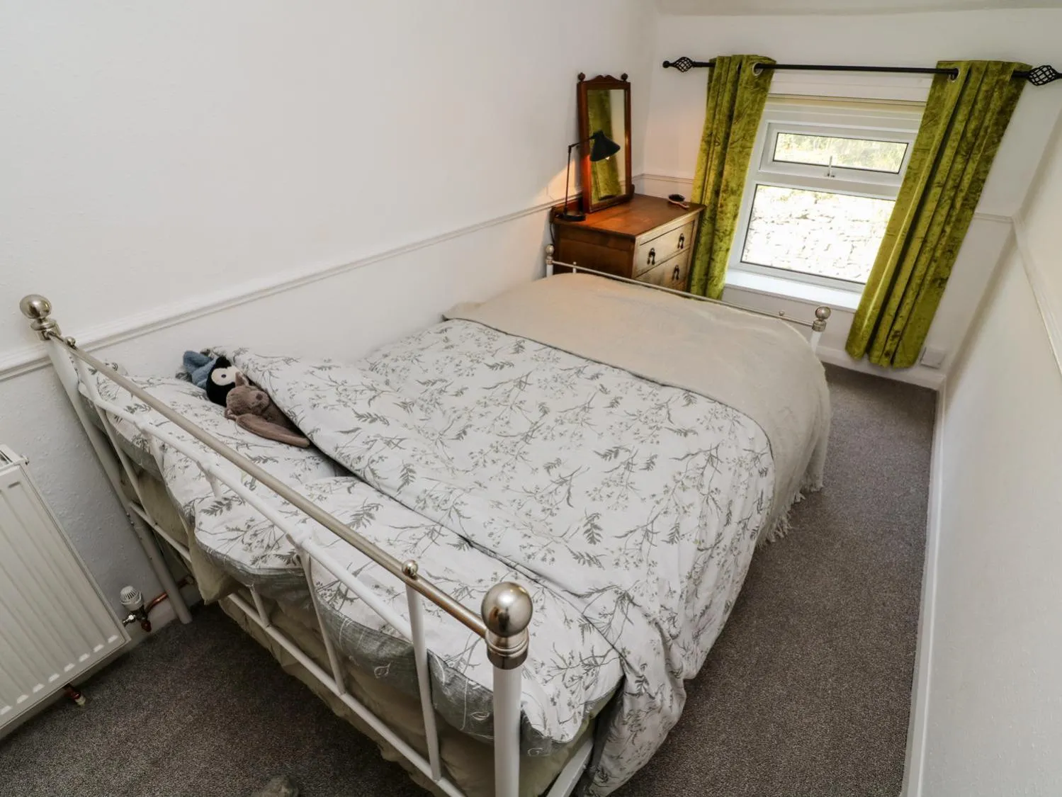 Bed in Copper Cottage